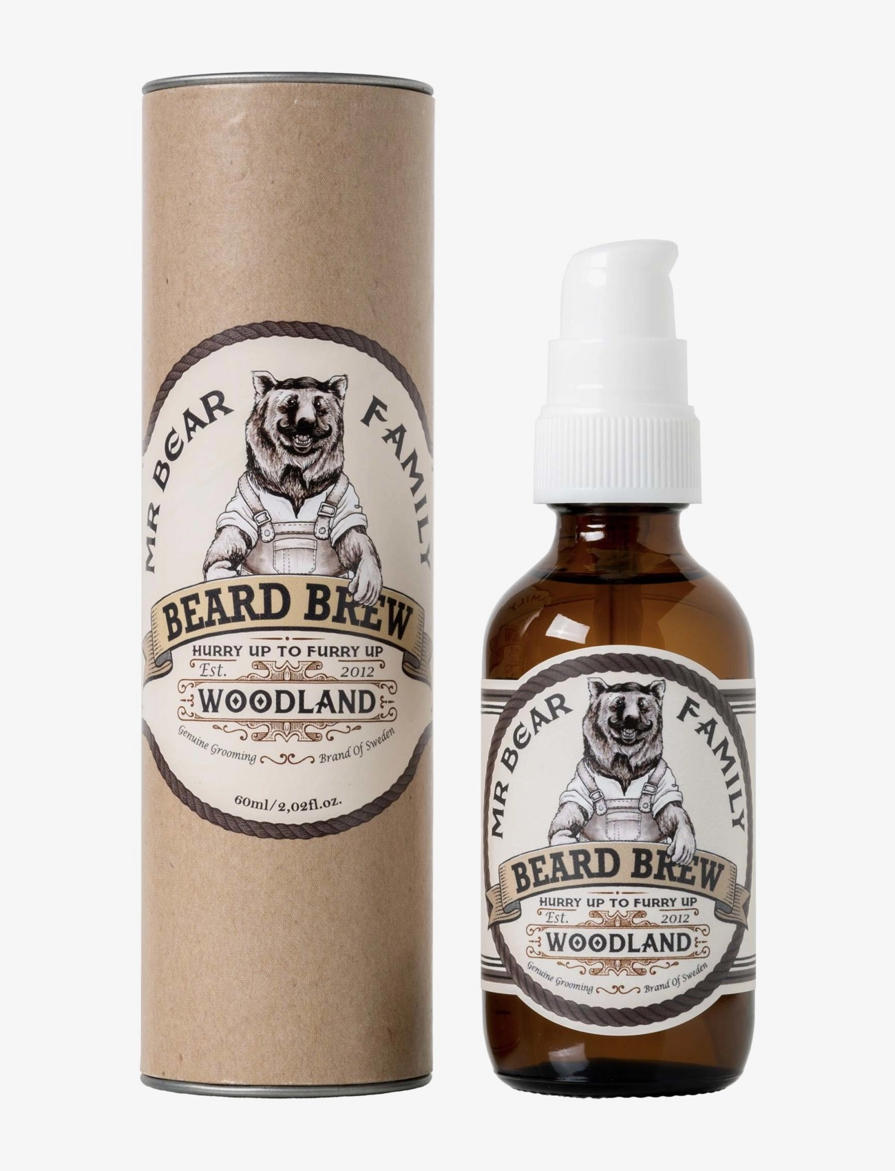 Mr Bear Family - Beard Brew Woodland 60ml - skægolier - no color - 3