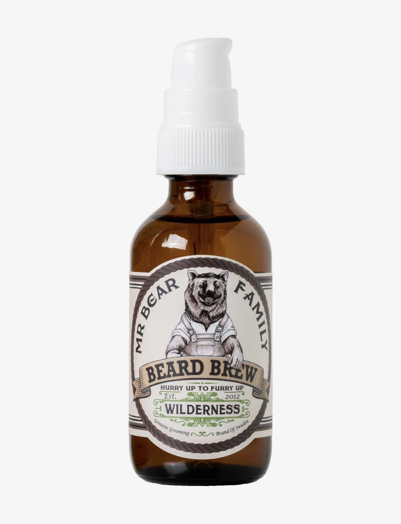 Mr Bear Family Beard Brew Wilderness 60ml - Parta & Viikset - NO COLOR / undefined