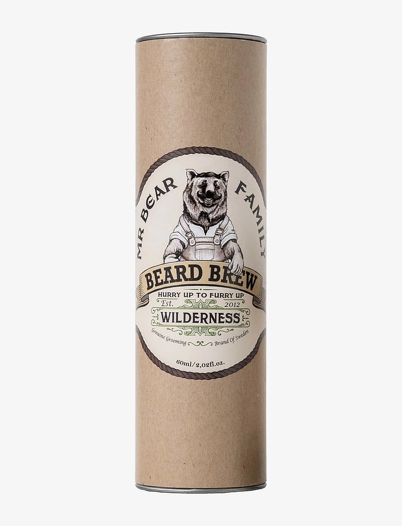 Mr Bear Family - Beard Brew Wilderness 60ml - habemeõli - no color - 2