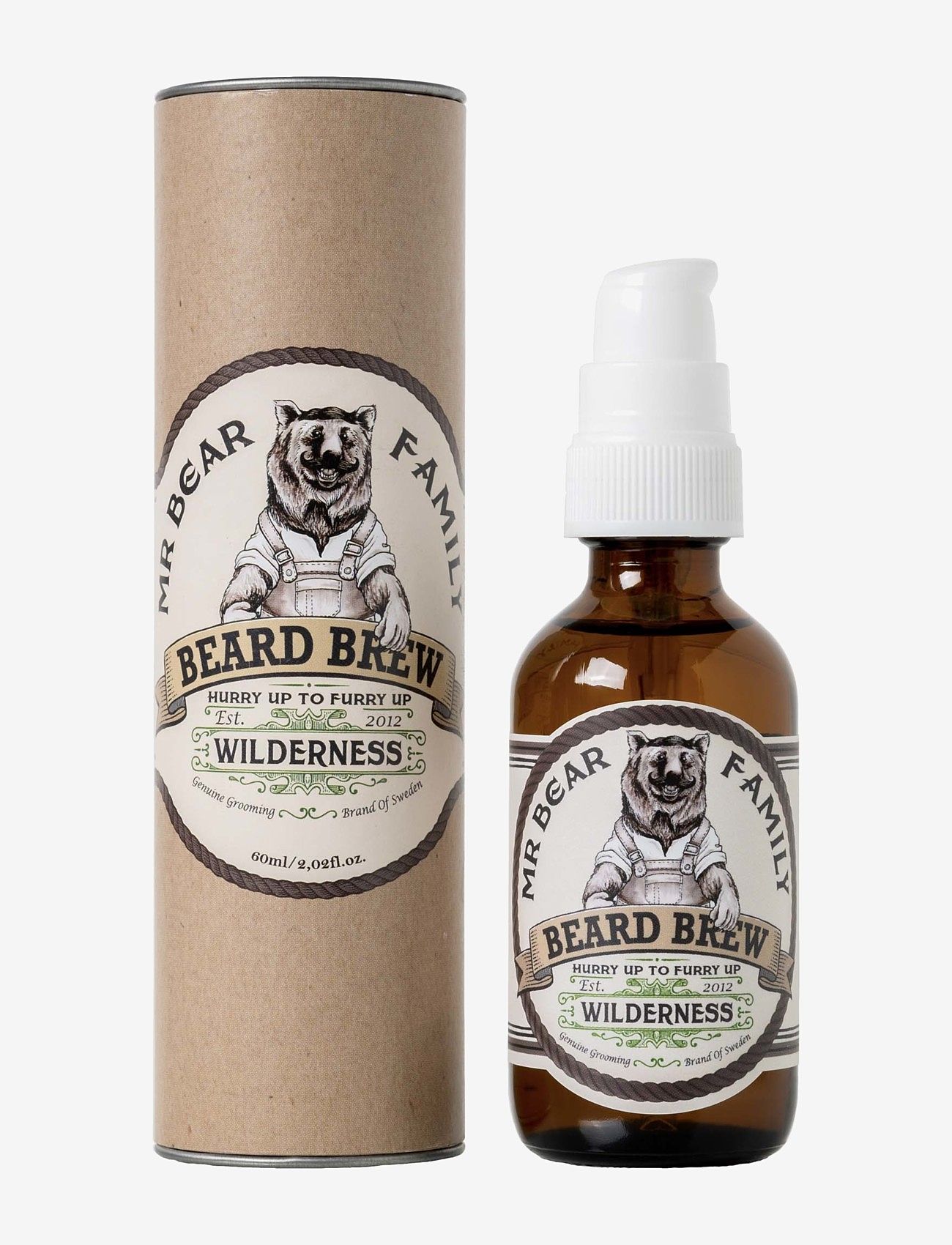 Mr Bear Family - Beard Brew Wilderness 60ml - habemeõli - no color - 3