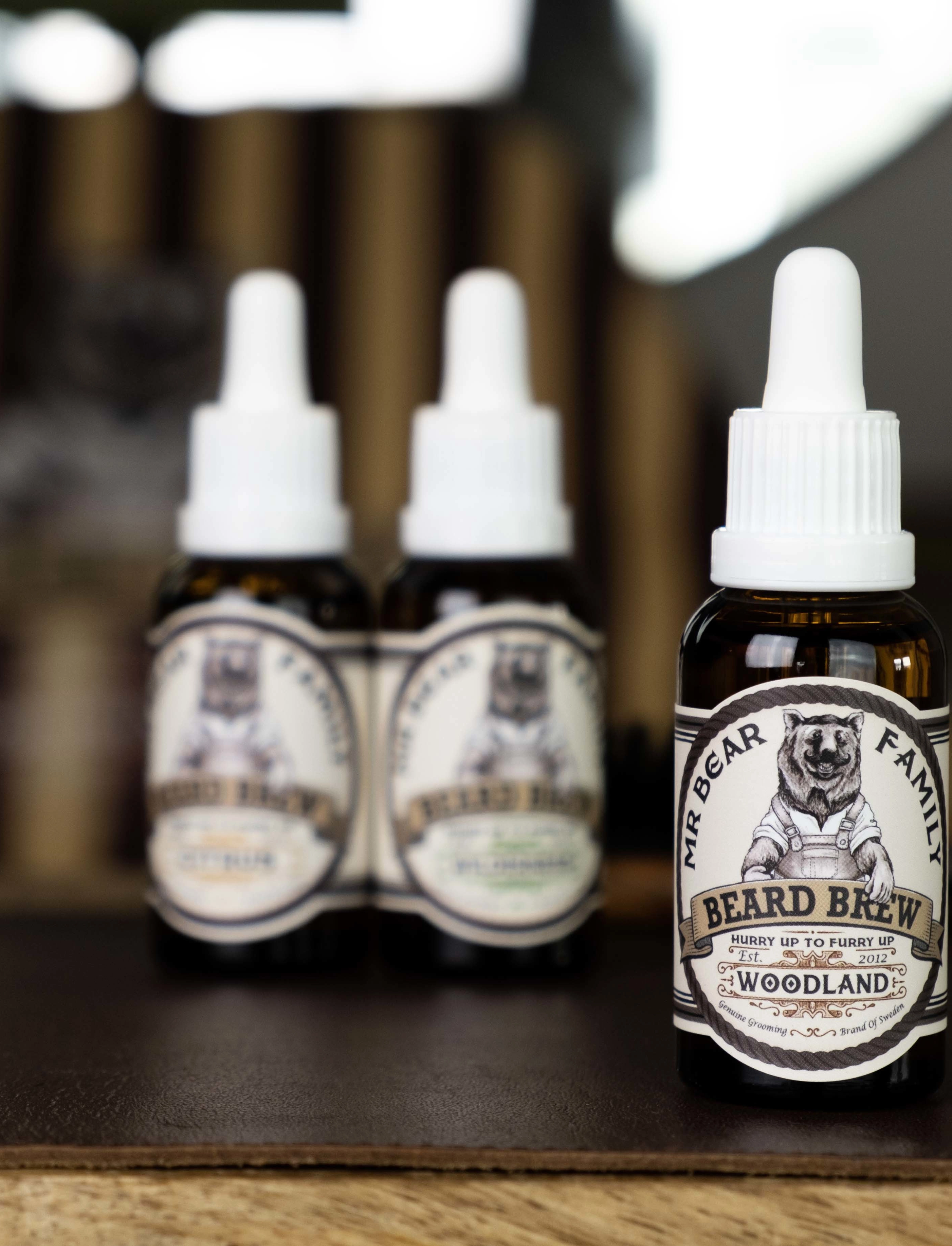 Mr Bear Family - Beard Brew Woodland 30ml - partaöljy - no color - 3