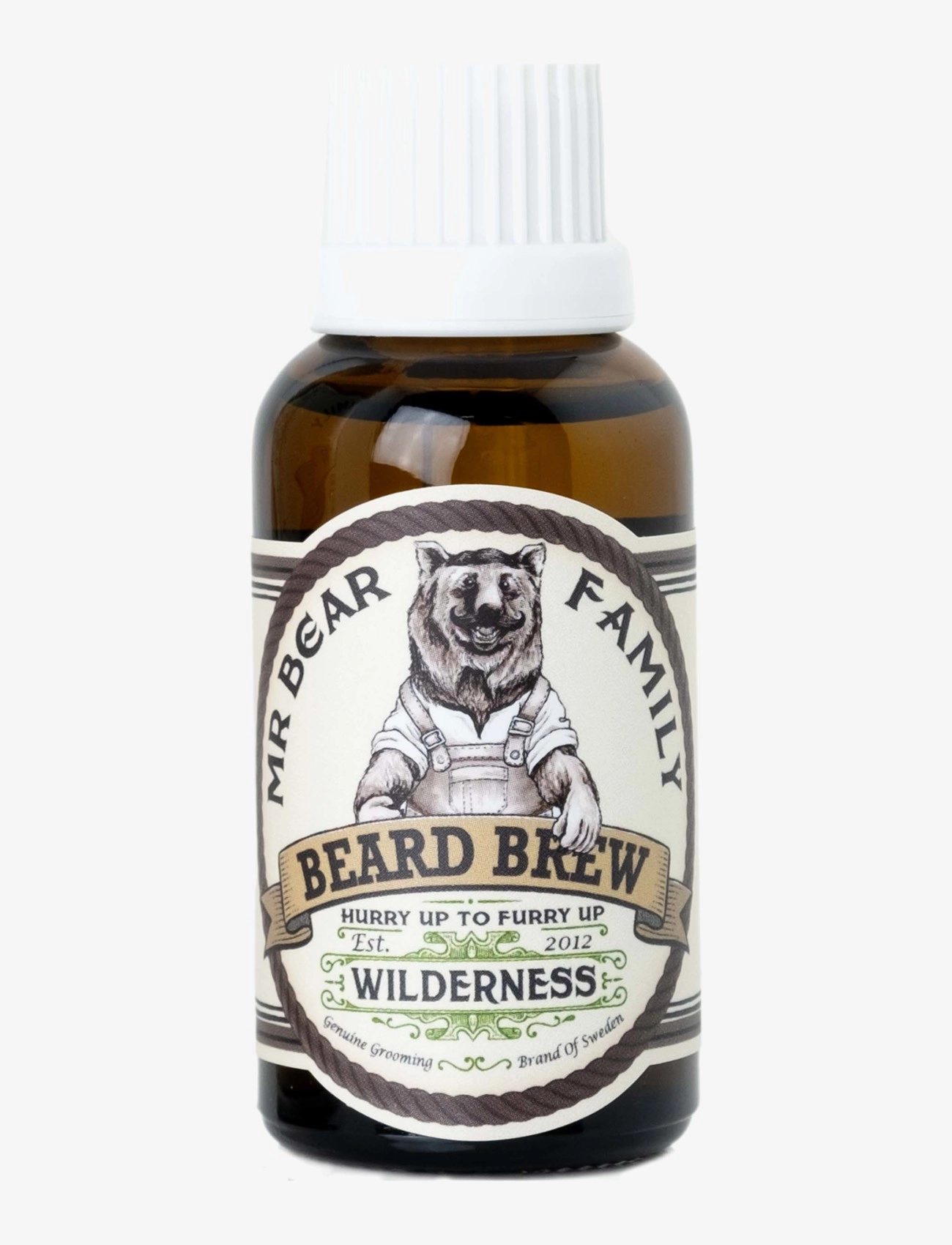Mr Bear Family - Beard Brew Wilderness 30ml - skægolier - no color - 1