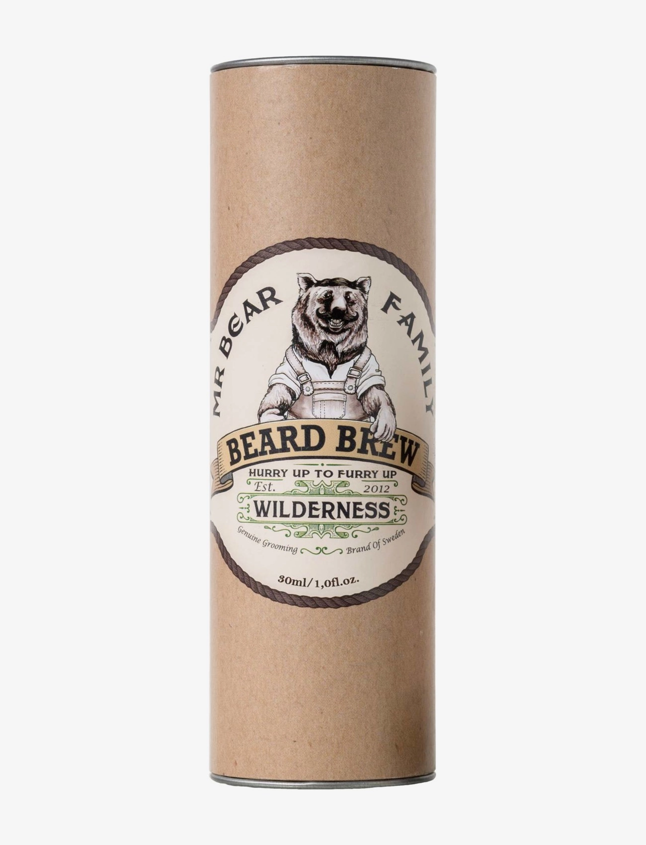 Mr Bear Family - Beard Brew Wilderness 30ml - skægolier - no color - 2