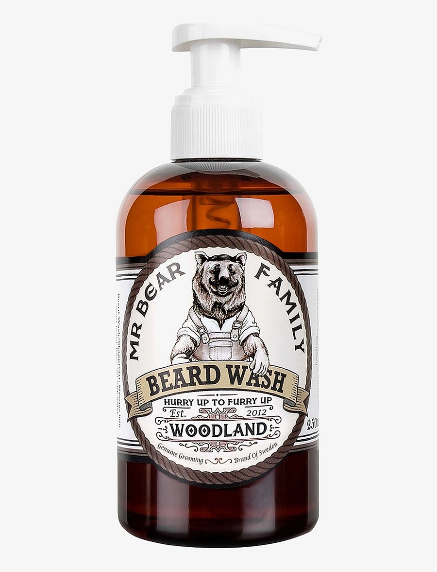 Mr Bear Family - Beard Wash Woodland - no color - 1