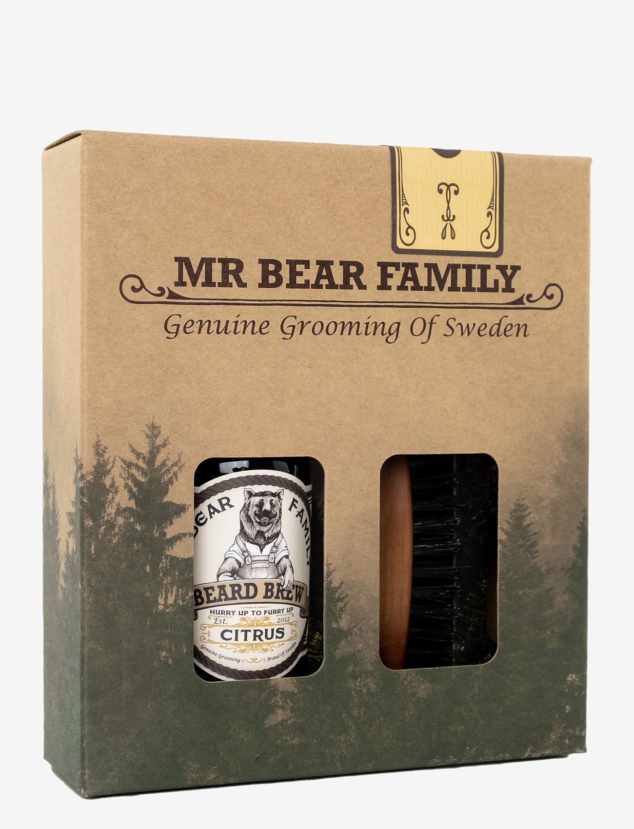 Mr Bear Family - Kit - Brew & Brush Citrus - giftset - no color - 1