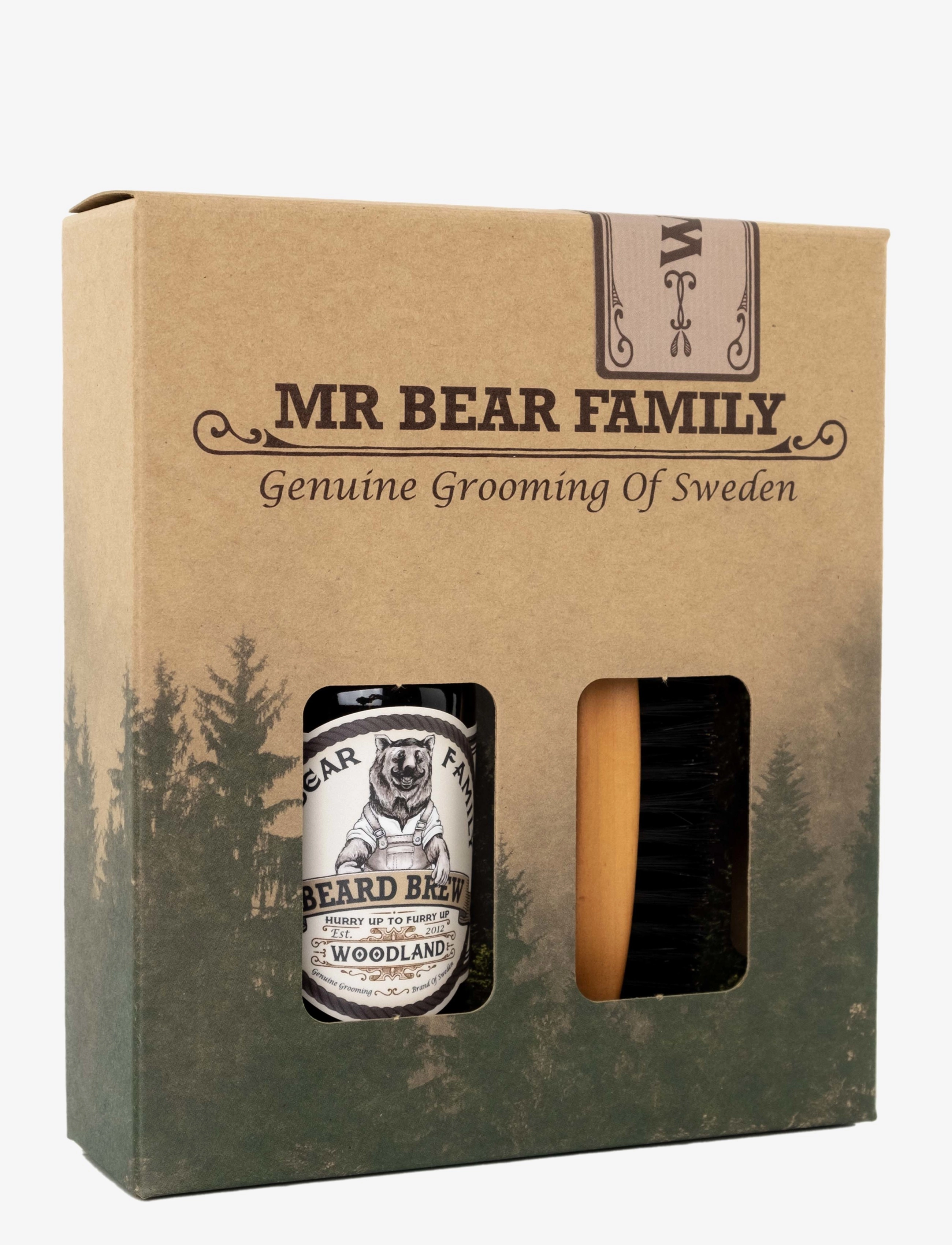 Mr Bear Family - Kit - Brew & Brush Woodland - til ham - no color - 1