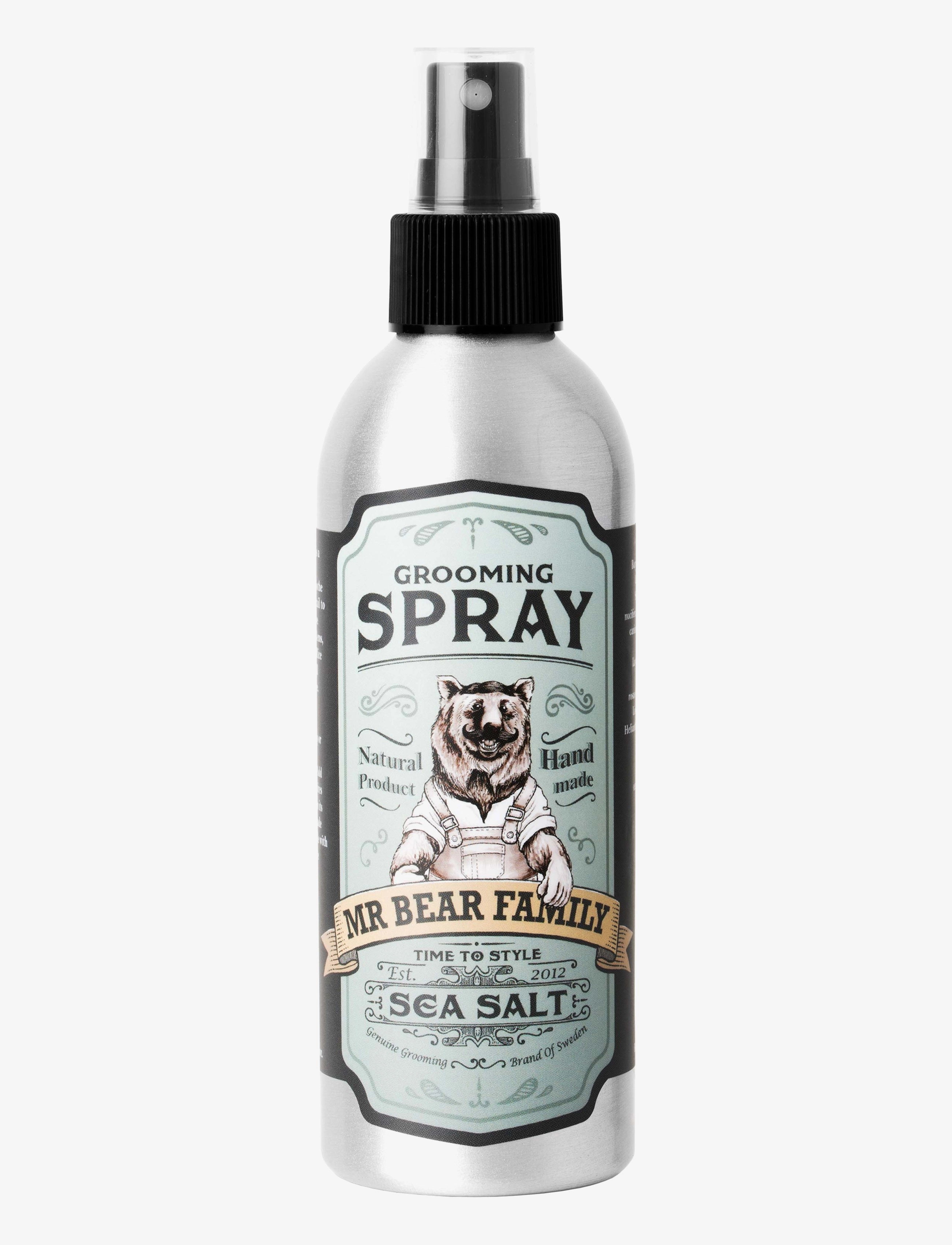 Mr Bear Family Grooming Spray - Sea Salt - Parta & Viikset - NO COLOR / undefined