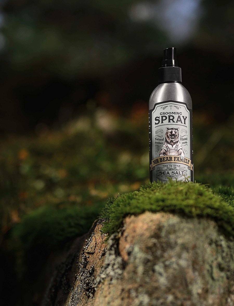 Mr Bear Family - Grooming Spray - Sea Salt - habemevahad ja -palsamid - no color - 0