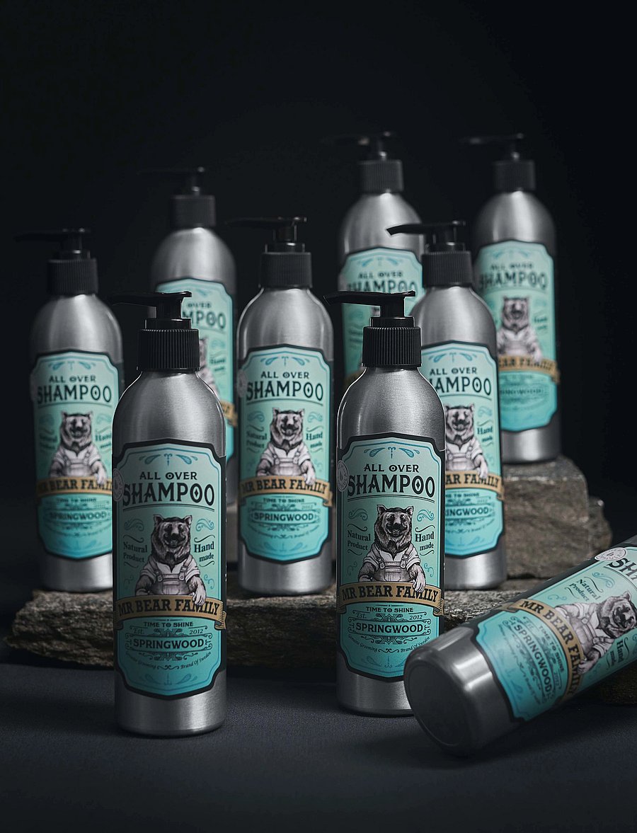 Mr Bear Family - All Over Shampoo - Springwood 250 ml - Šampoon - no color - 0