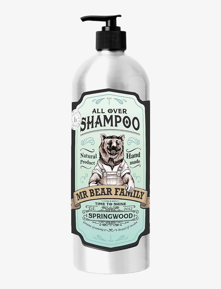 Mr Bear Family - All Over Shampoo - Springwood 1000 ml - Šampoon - no color - 0