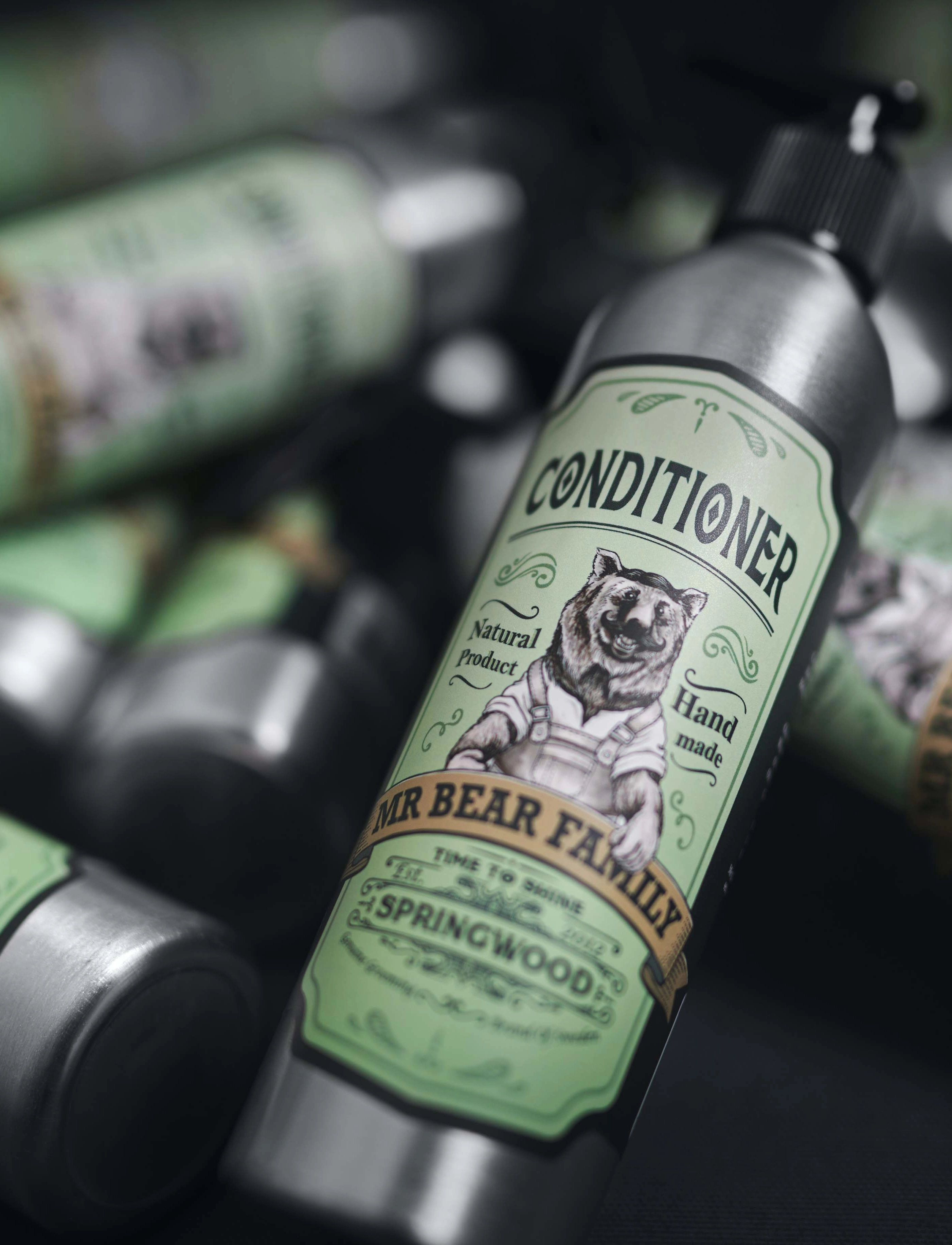 Mr Bear Family Conditioner 250 ml, 250 ml, Nude, Skæg & Overskæg > Skægbalsam, Herre