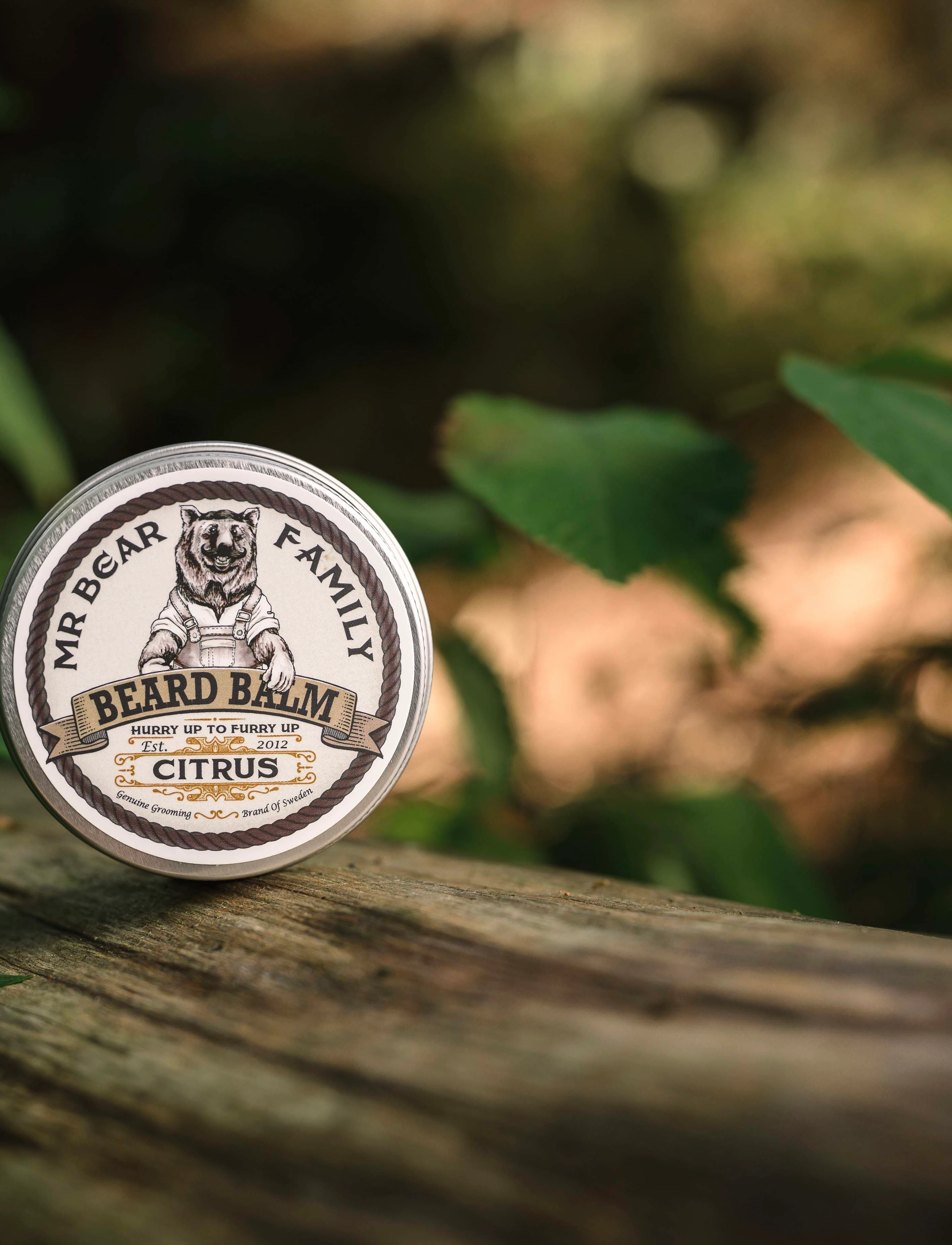 Mr Bear Family - Beard Balm Citrus - no color - 2