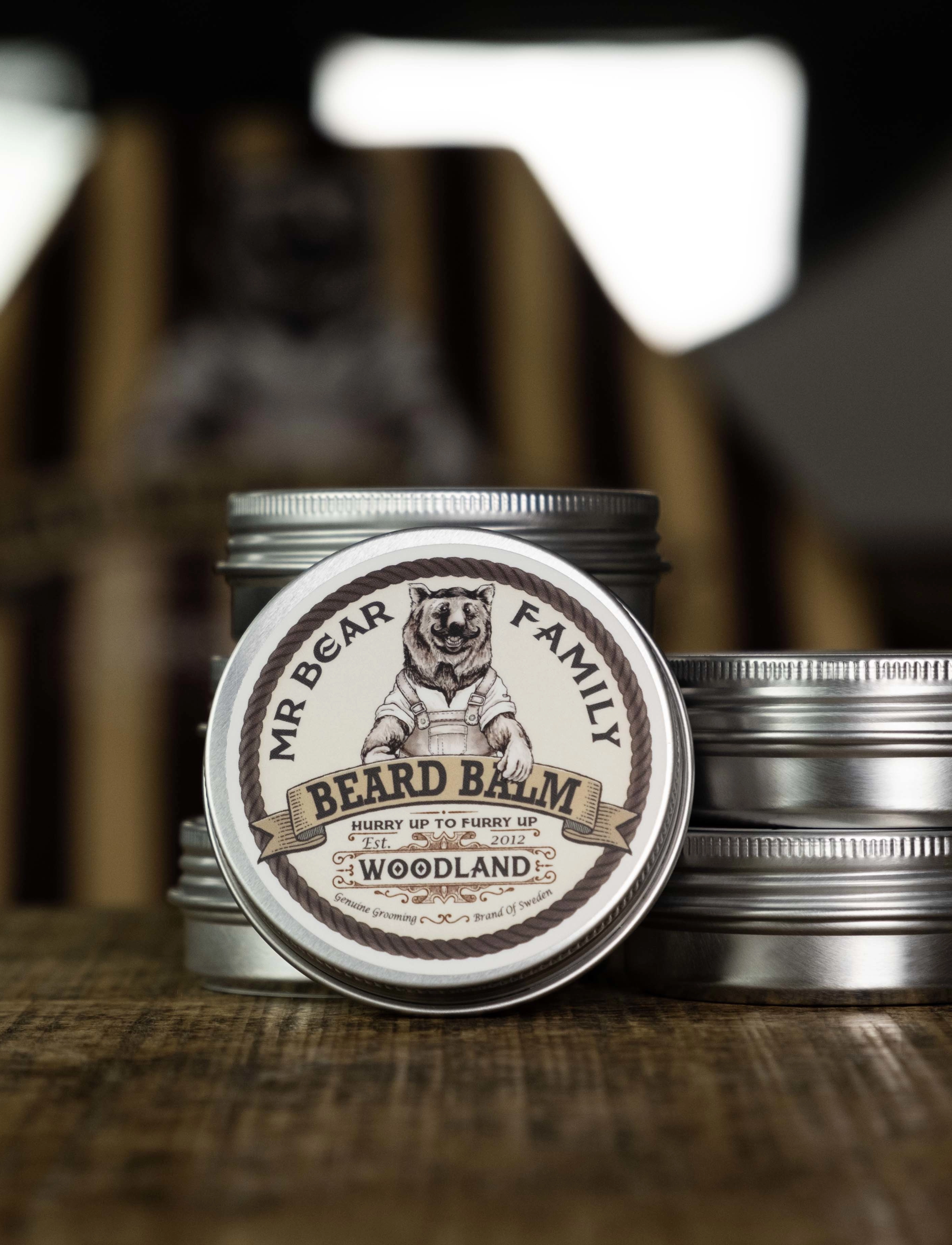 Mr Bear Family - Beard Balm Woodland - no color - 2