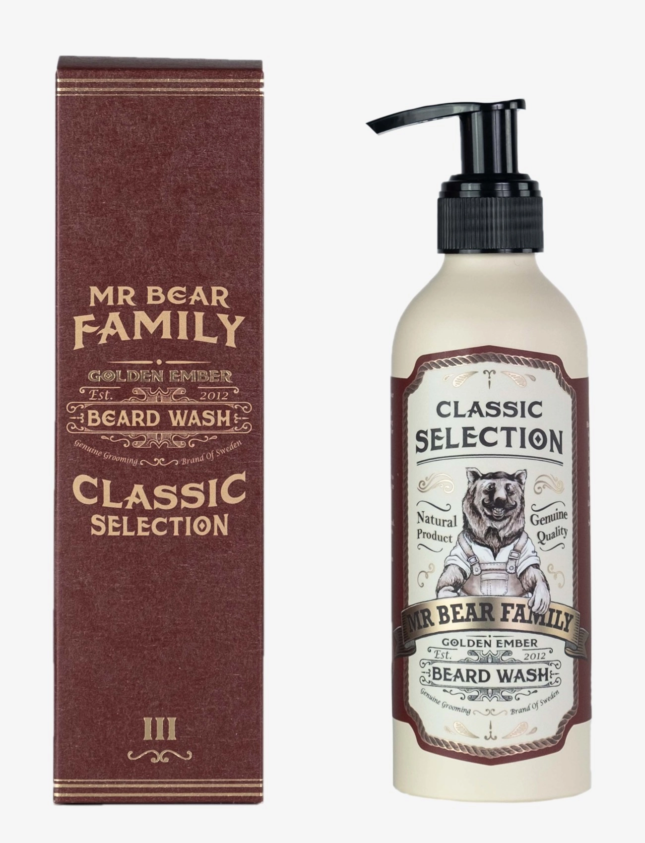 Mr Bear Family - Beard Wash Golden Ember - no color - 2
