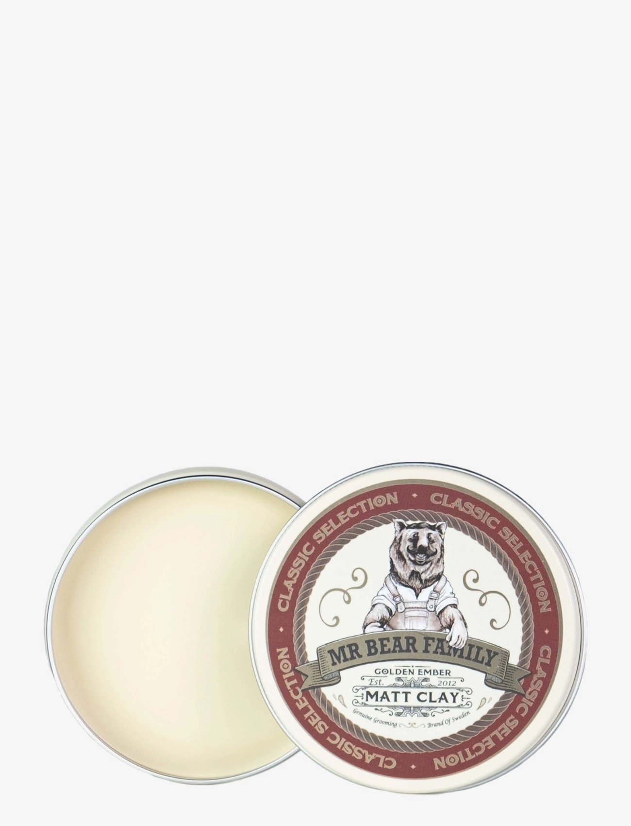 Mr Bear Family - Pomade Matt Clay Golden Ember - no color - 2