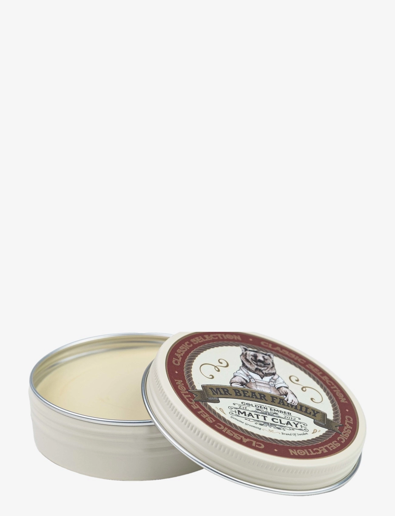 Mr Bear Family - Pomade Matt Clay Golden Ember - no color - 3
