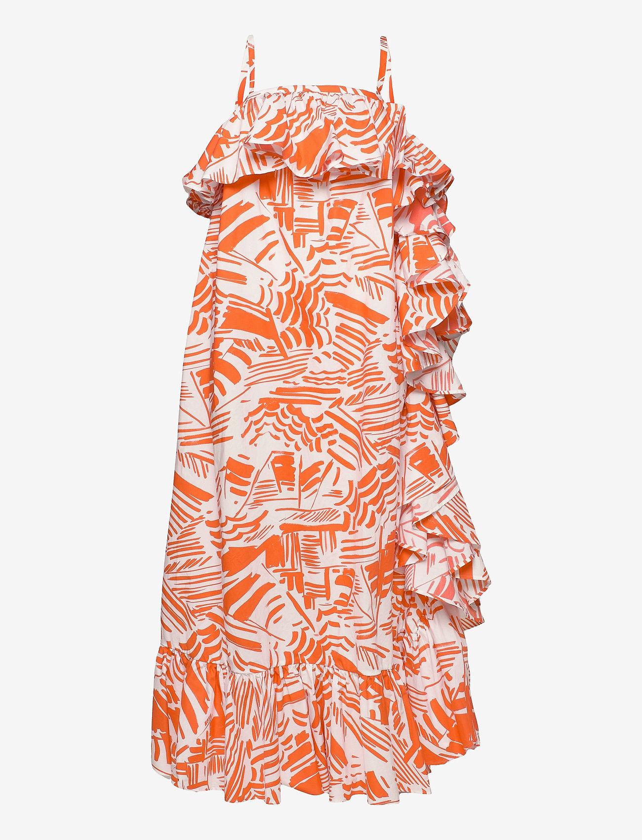 MSGM - ABITO/DRESS - vasarinės suknelės - orange - 0