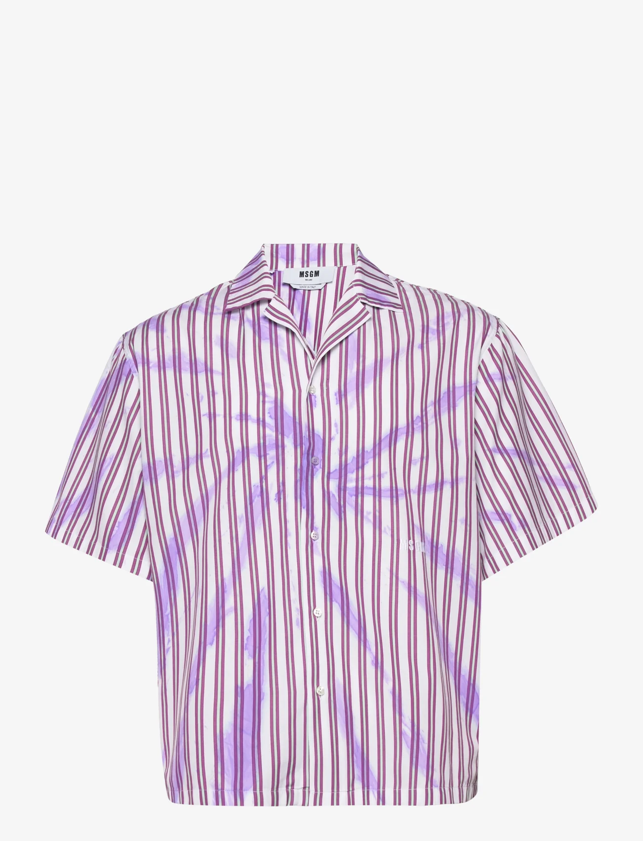 MSGM - CAMICIA/SHIRT - short-sleeved shirts - multi coloured - 0