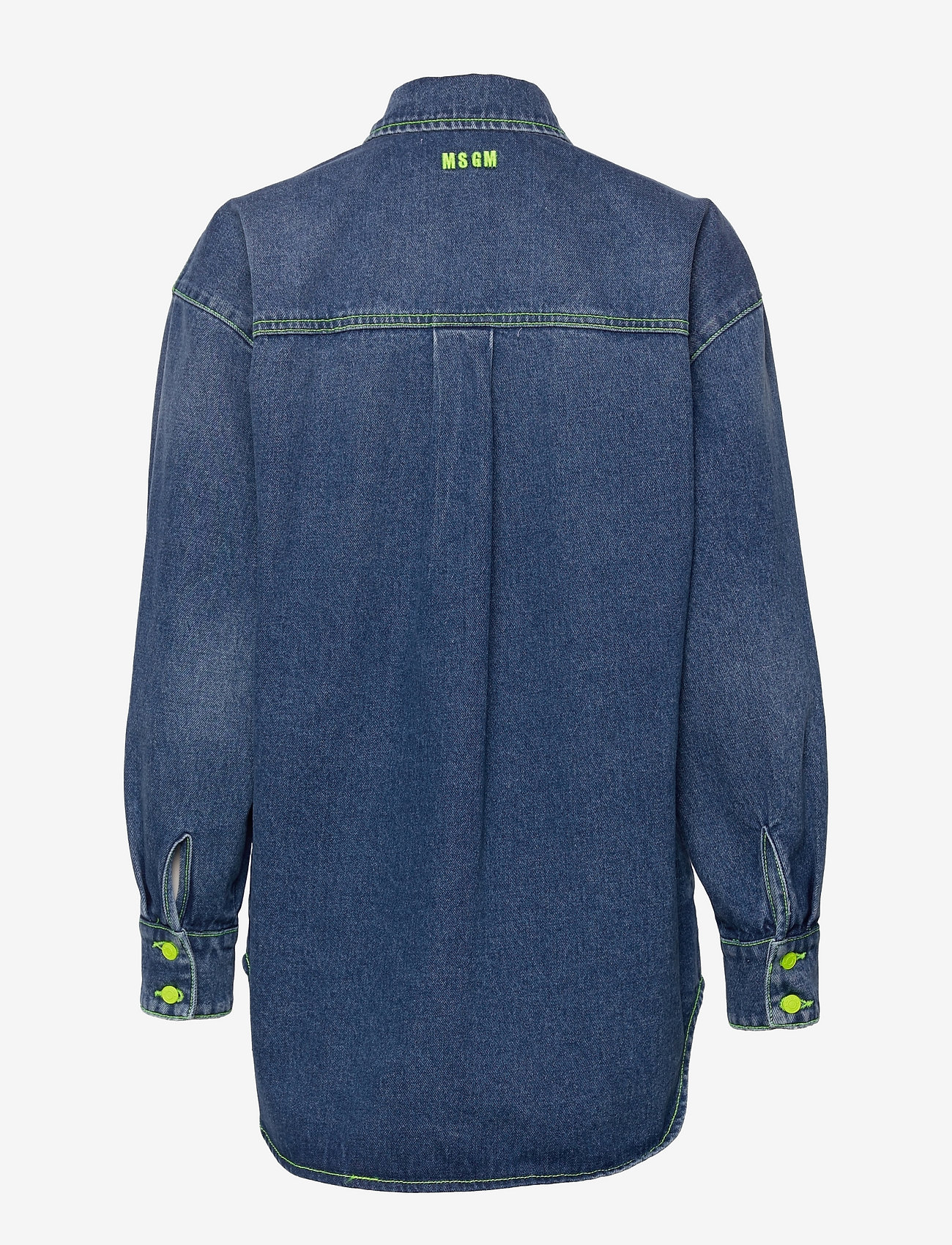 MSGM - GIUBBINO IN DENIM/DENIM JACKET - blue - 1