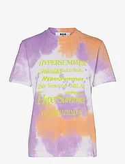 MSGM - T-SHIRT/T-SHIRT - marškinėliai - multicolor - 0