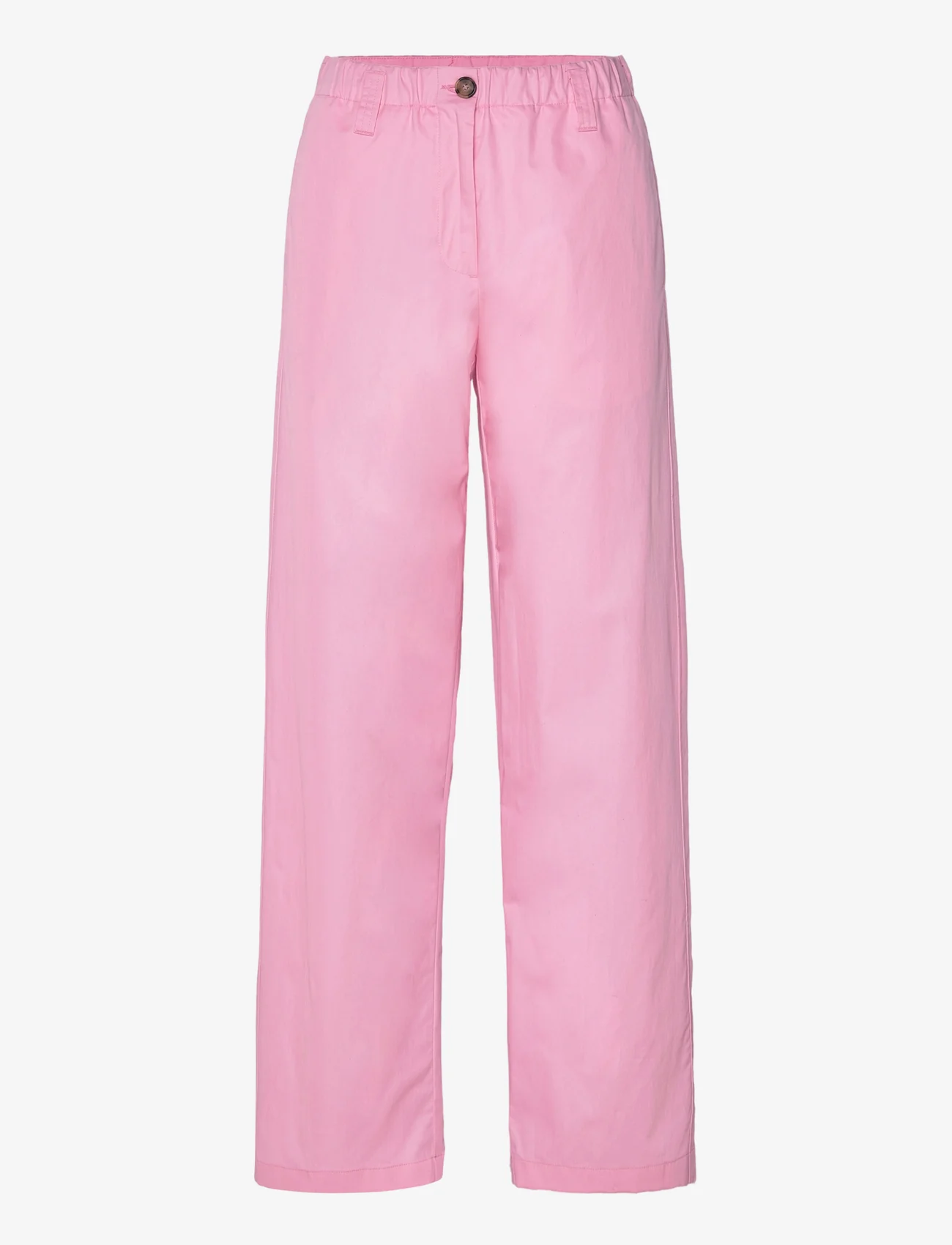 MSGM - PANTALONE/PANTS - spodnie proste - pink - 0