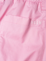 MSGM - PANTALONE/PANTS - spodnie proste - pink - 4