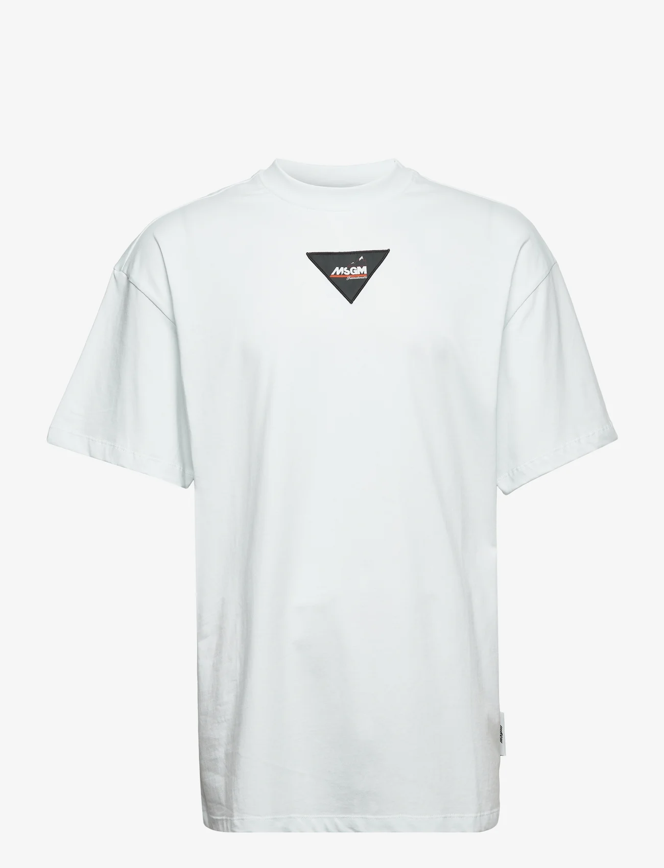 MSGM - T-SHIRT - podstawowe koszulki - white - 0