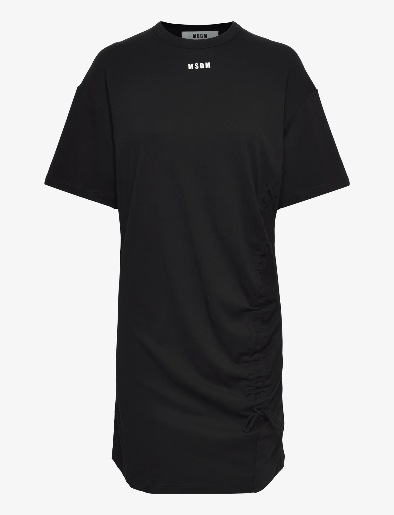 MSGM - DRESS - marškinėlių tipo suknelės - black - 0