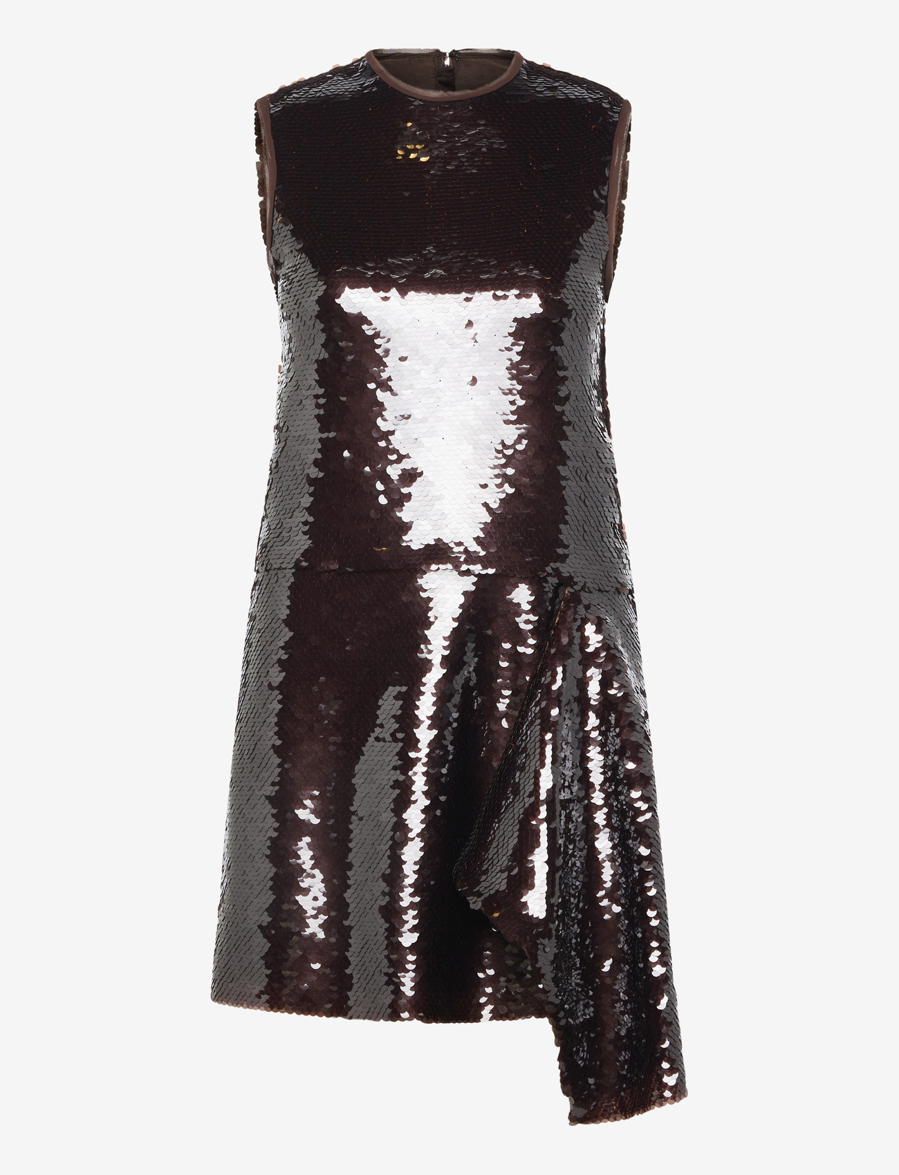 MSGM - ABITO/DRESS - paillettenkleider - brown - 0