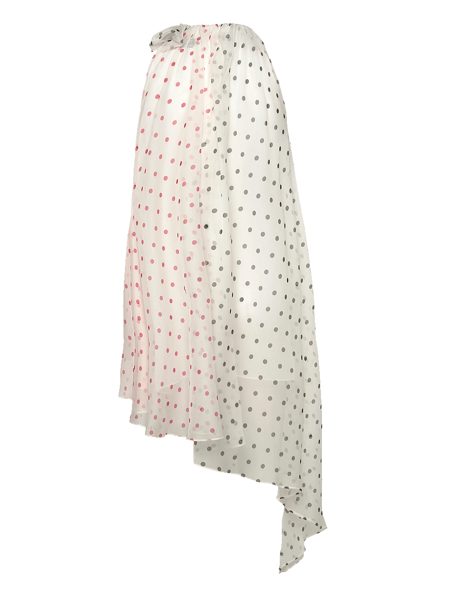 MSGM - ABITO/DRESS - kurze kleider - ivory + black - 1