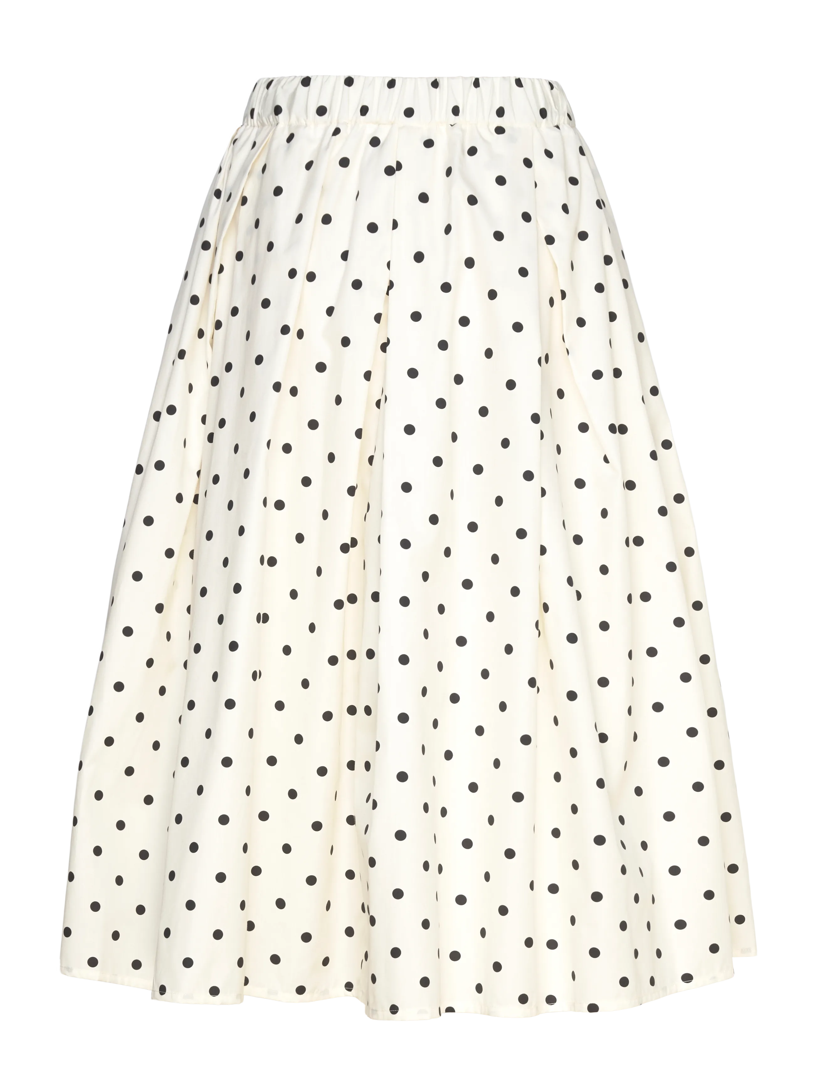 MSGM - GONNA/SKIRT - plisserade kjolar - off white + black - 1