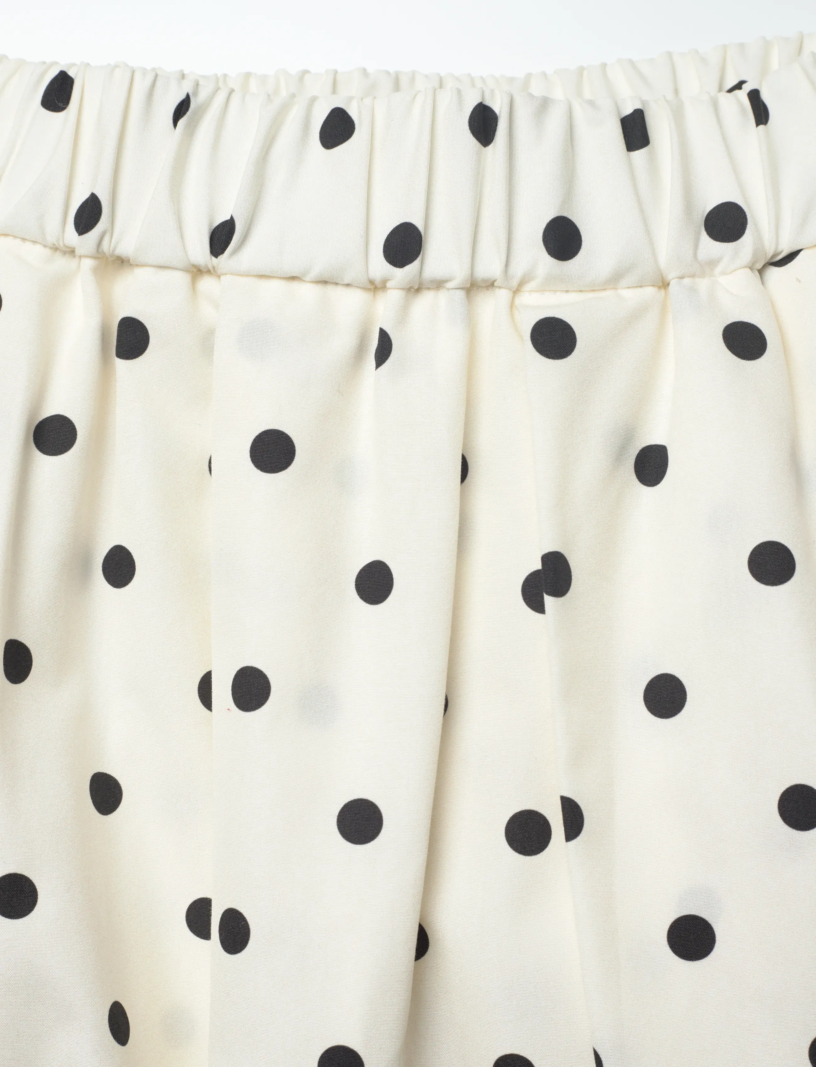 MSGM - GONNA/SKIRT - plisserade kjolar - off white + black - 2