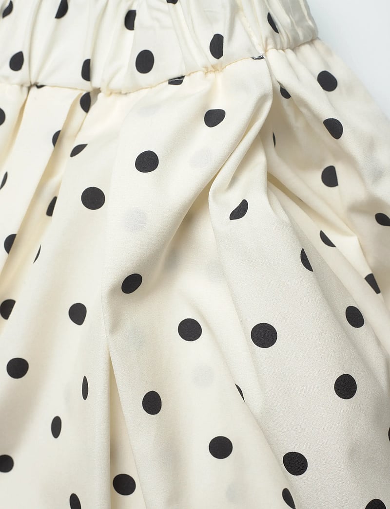 MSGM - GONNA/SKIRT - faltenröcke - off white + black - 3