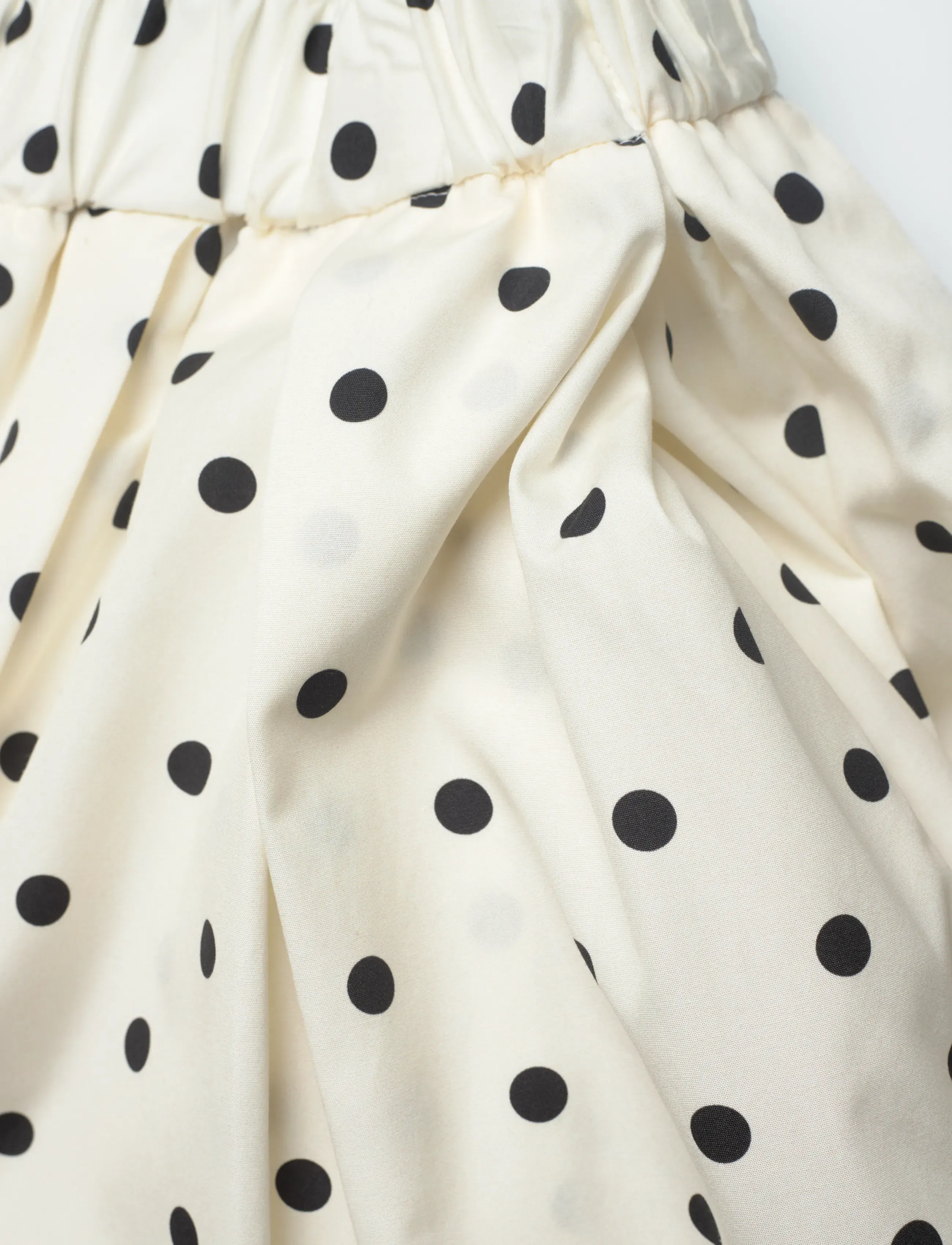 MSGM - GONNA/SKIRT - plisserade kjolar - off white + black - 3