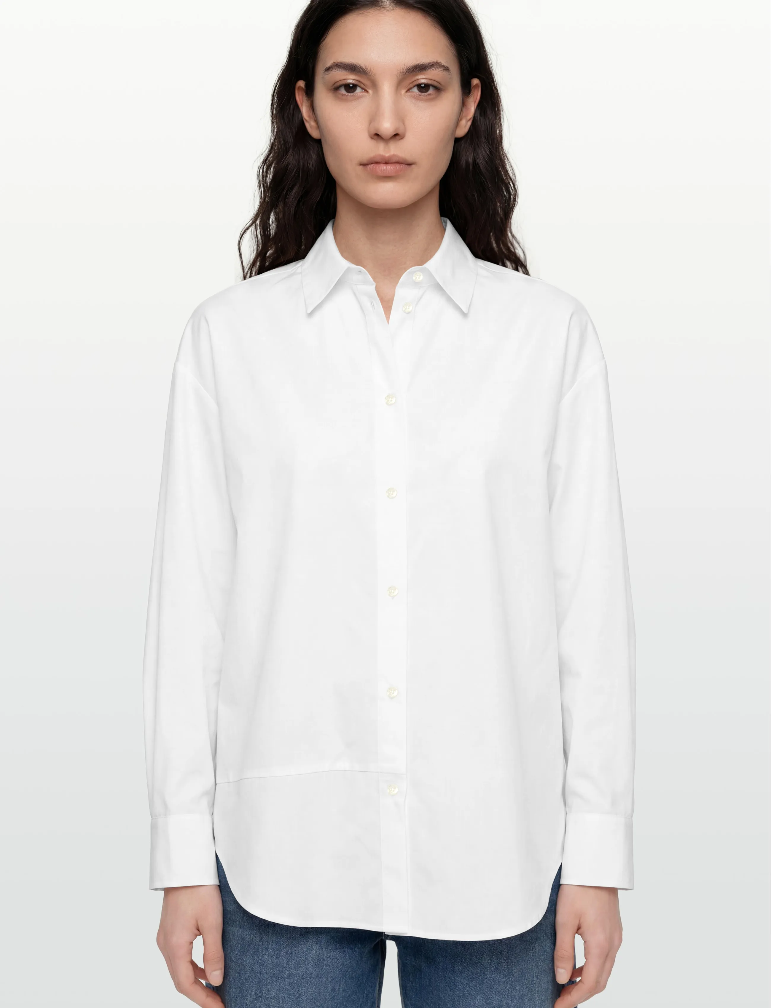MSGM - CAMICIA/SHIRT - långärmade skjortor - white - 3