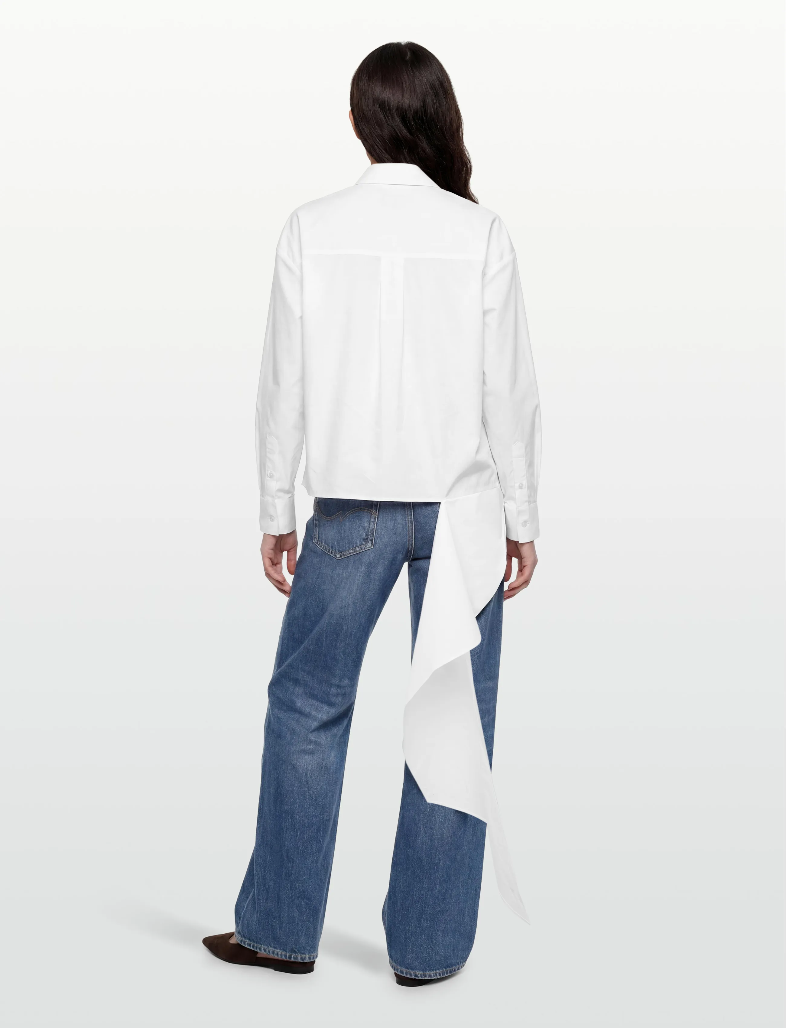 MSGM - CAMICIA/SHIRT - långärmade skjortor - white - 4