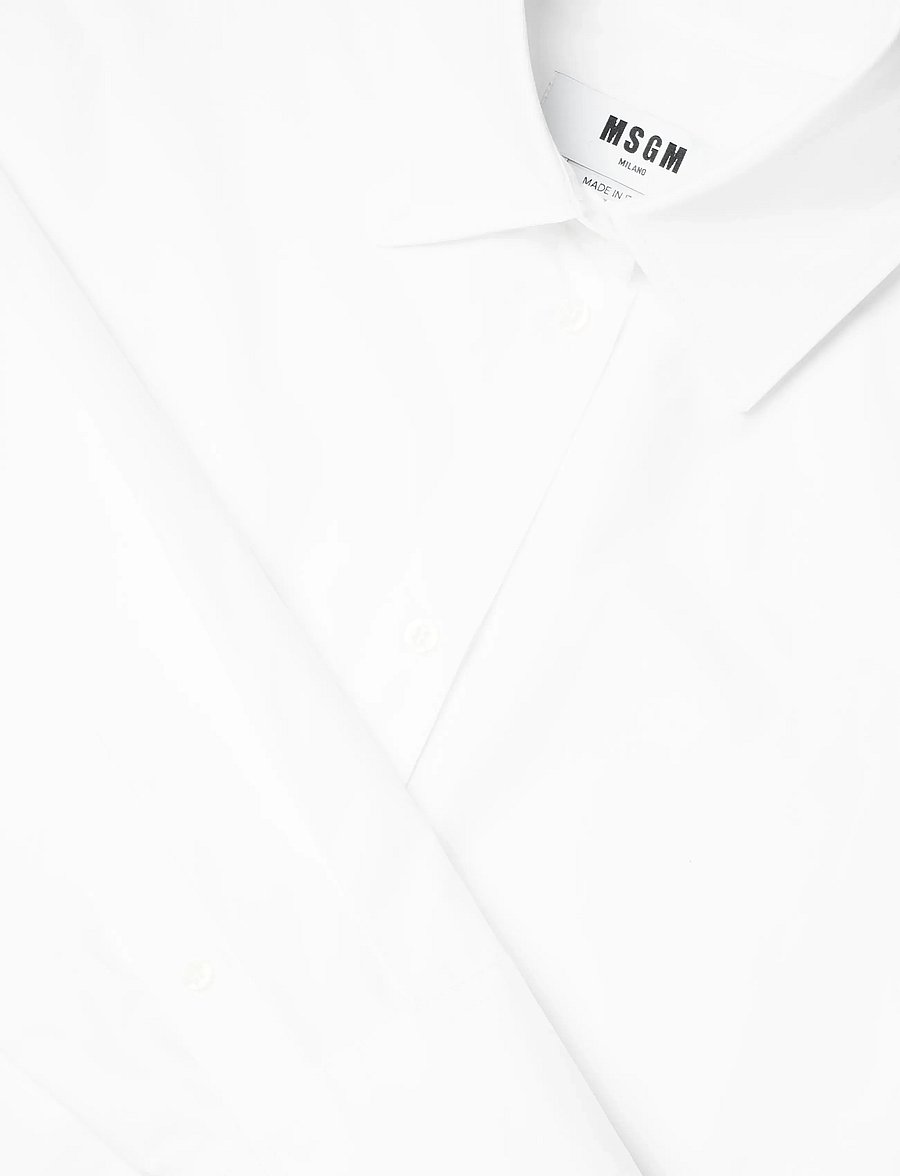 MSGM - CAMICIA/SHIRT - langärmlige hemden - white - 5