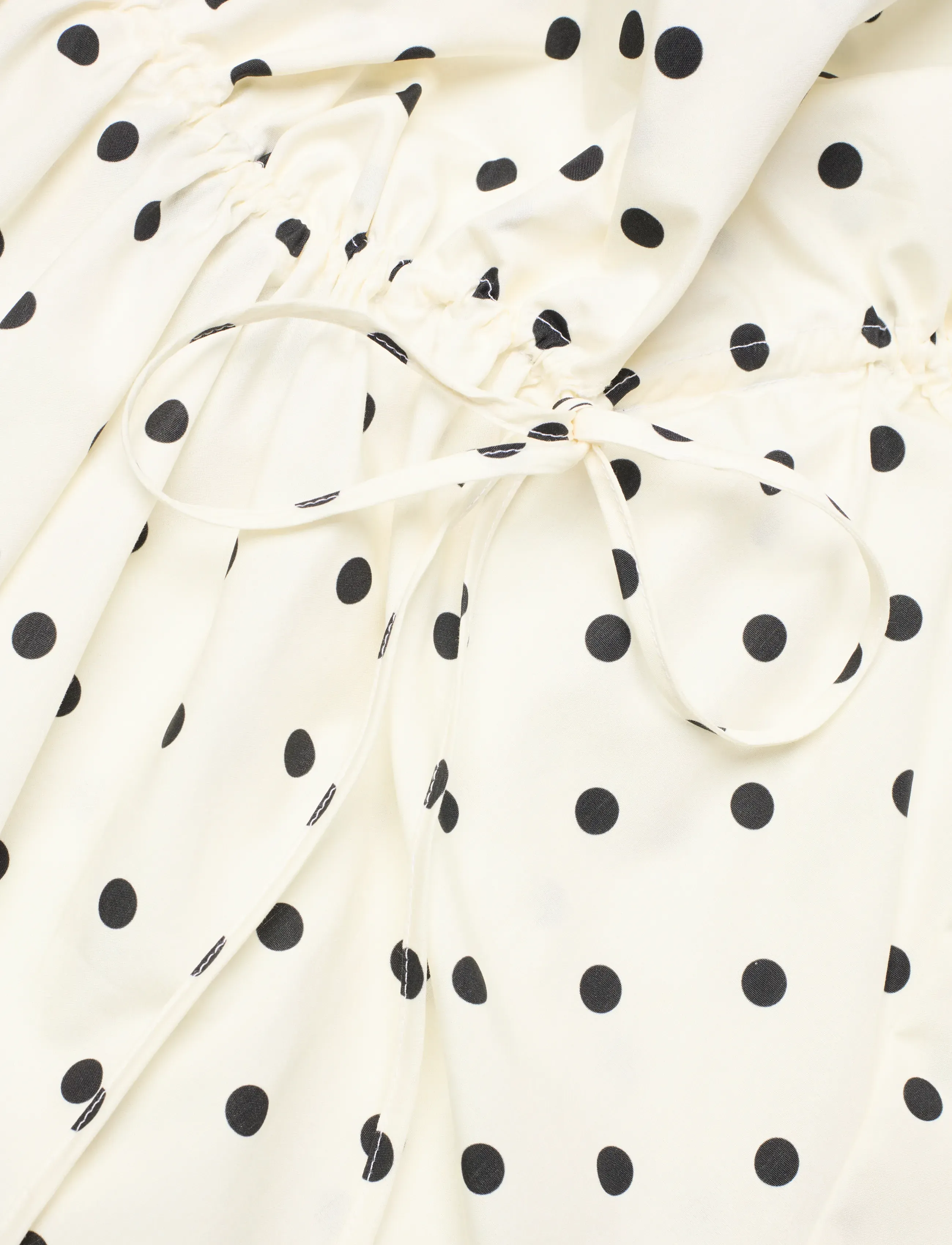 MSGM - BLUSA/BLOUSE - langärmlige blusen - off white + black - 3