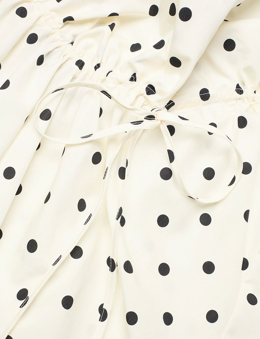 MSGM - BLUSA/BLOUSE - bluzki z długimi rękawami - off white + black - 3