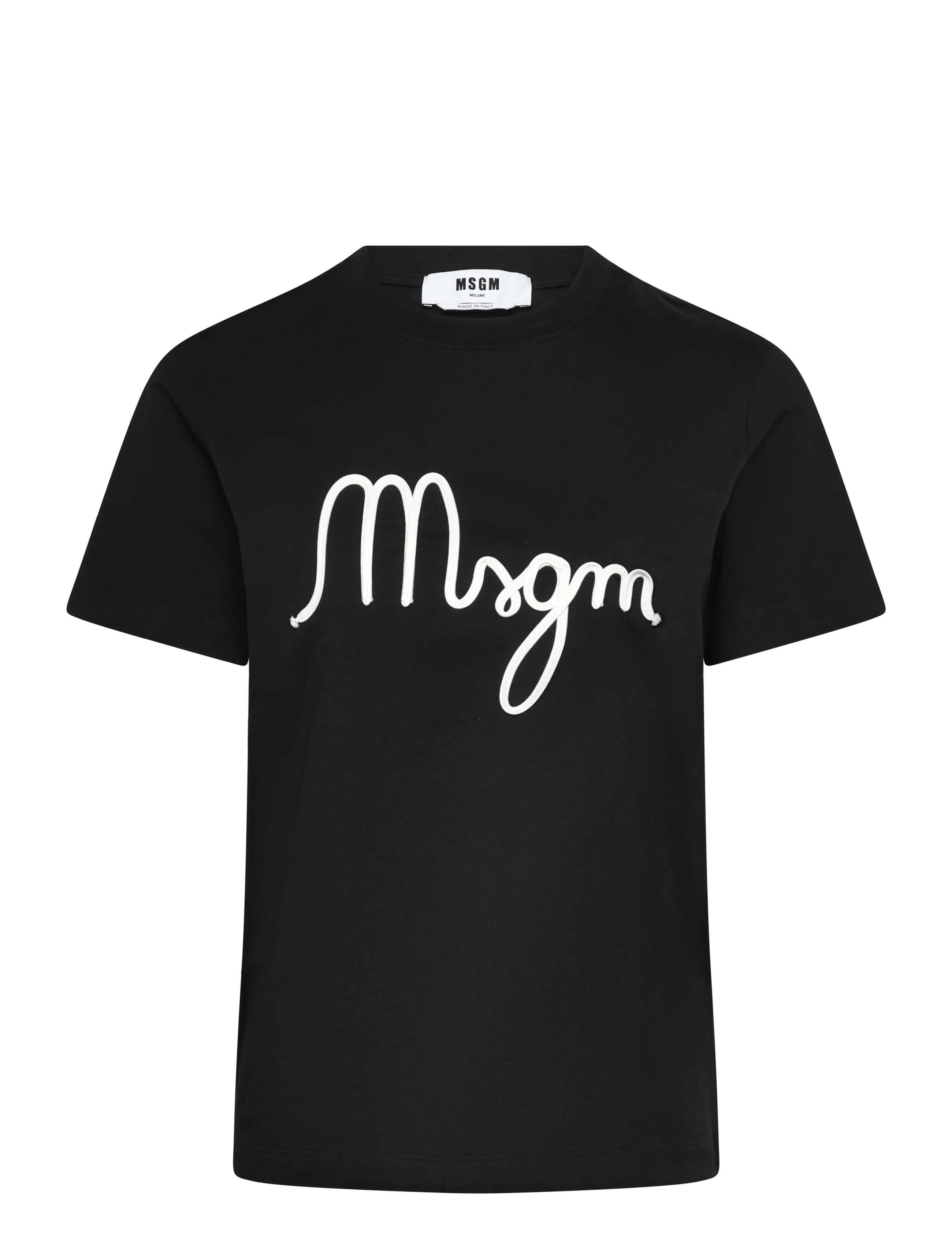 MSGM T-Shirt/T-Shirt Schwarz - XL - Damen
