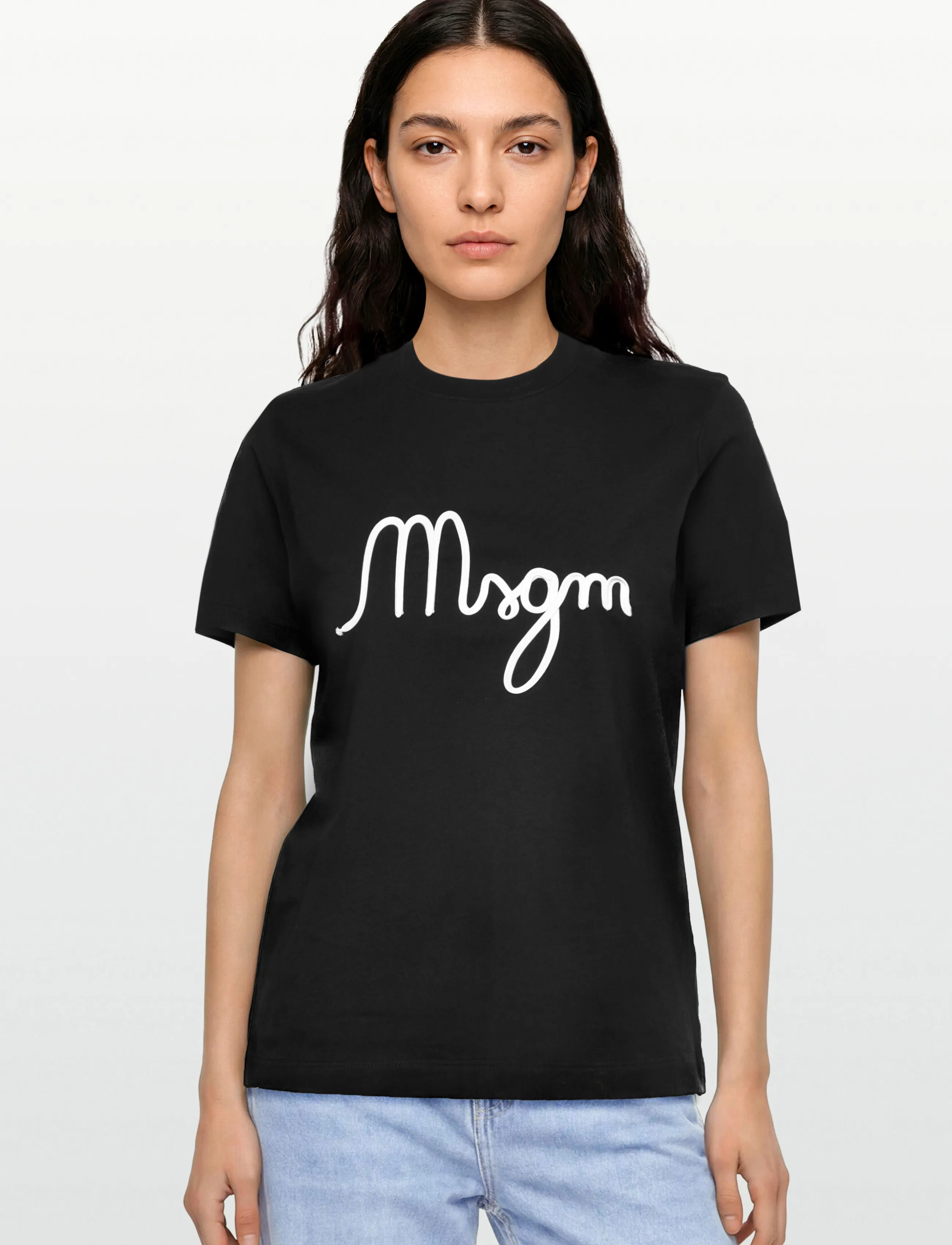 MSGM - T-SHIRT/T-SHIRT - t-shirts - black - 3