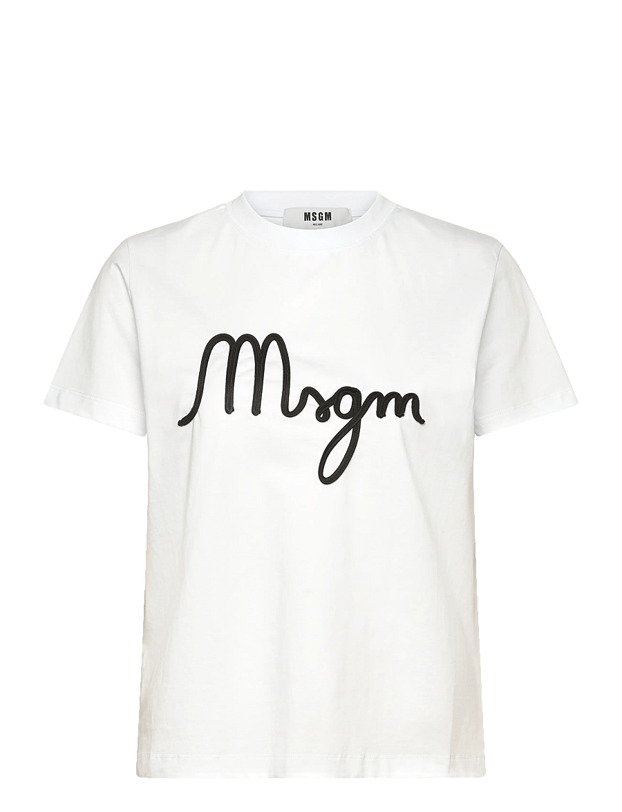 MSGM - T-SHIRT/T-SHIRT - t-shirts - off white - 1