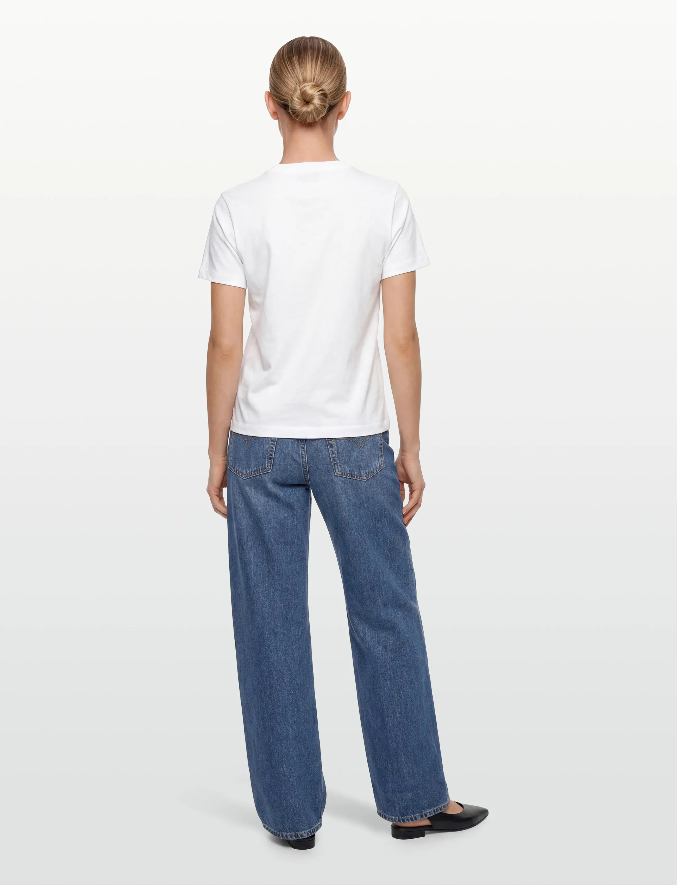 MSGM - T-SHIRT/T-SHIRT - t-särgid - off white - 4