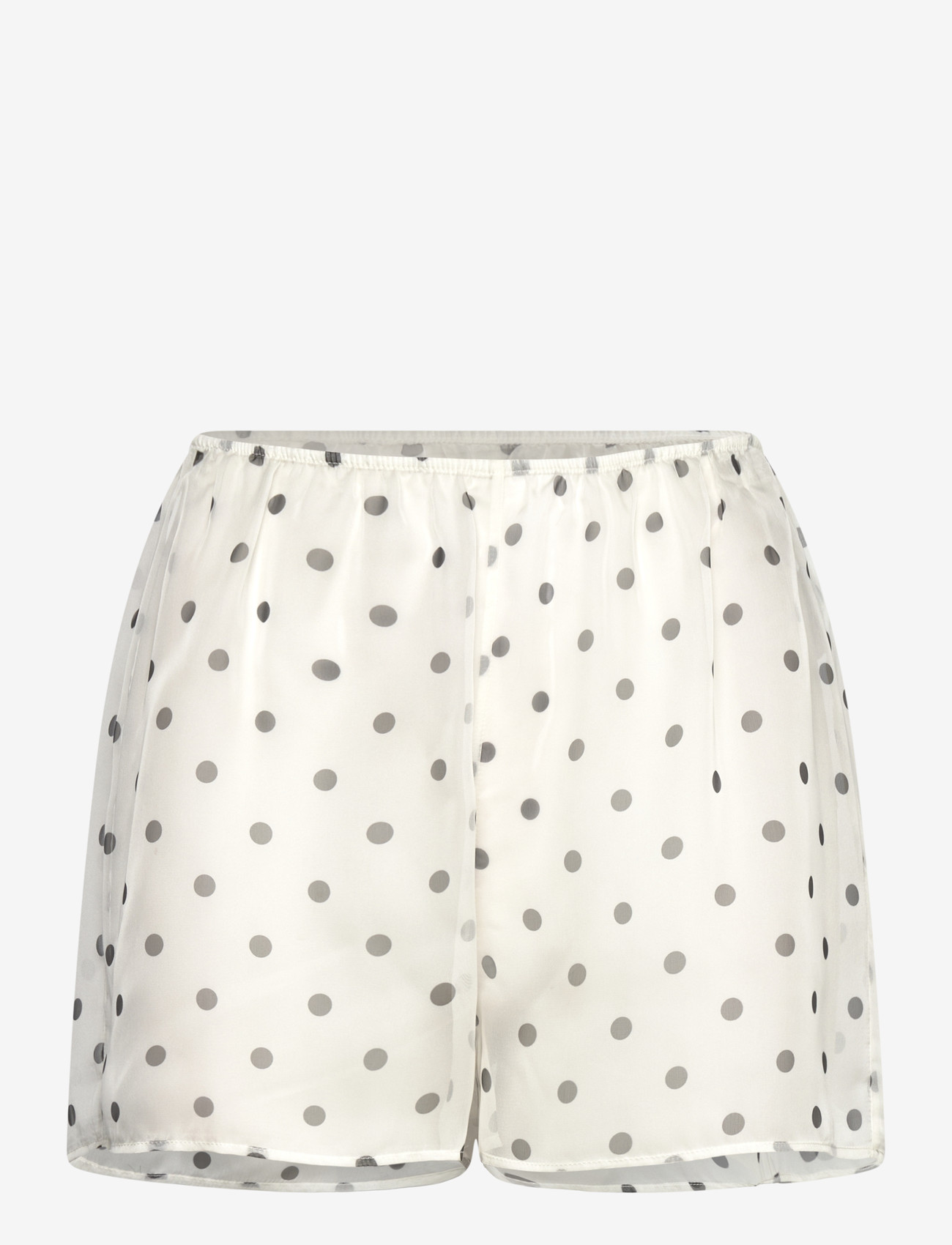 MSGM - PANTALONE/PANTS - barrel-bukser - ivory + black - 2