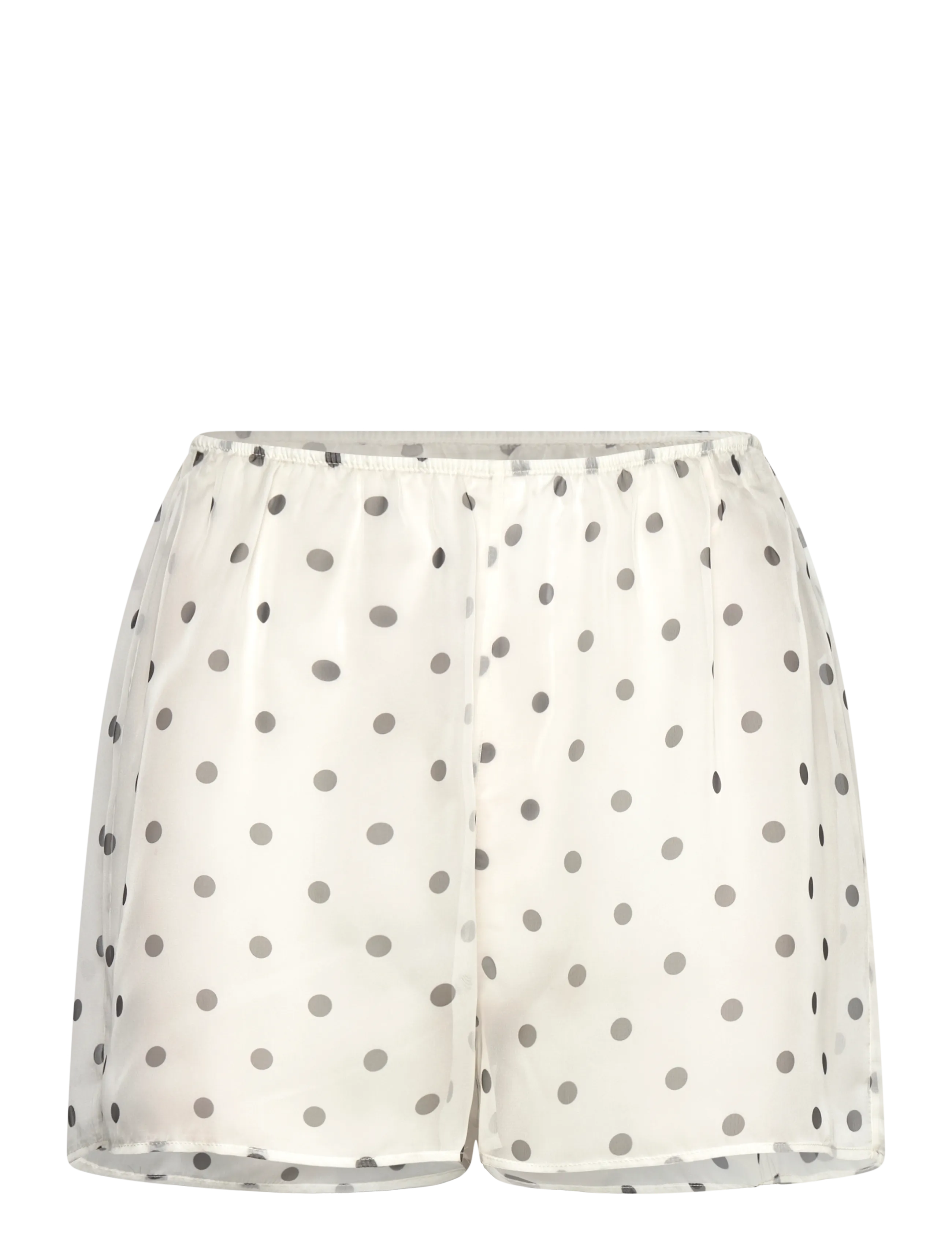 MSGM - PANTALONE/PANTS - barrelbyxor - ivory + black - 2