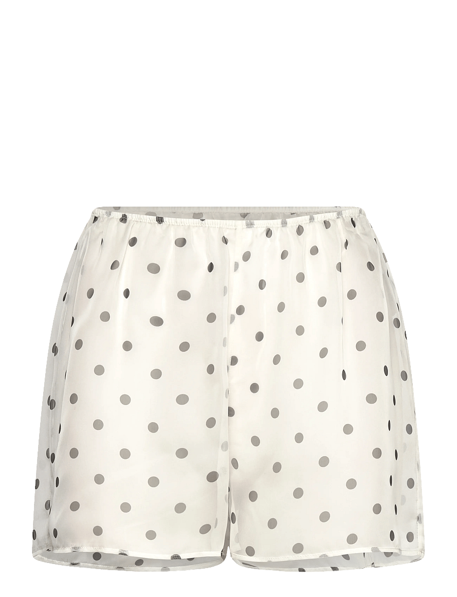 MSGM - PANTALONE/PANTS - tynnyrihousut - ivory + black - 2
