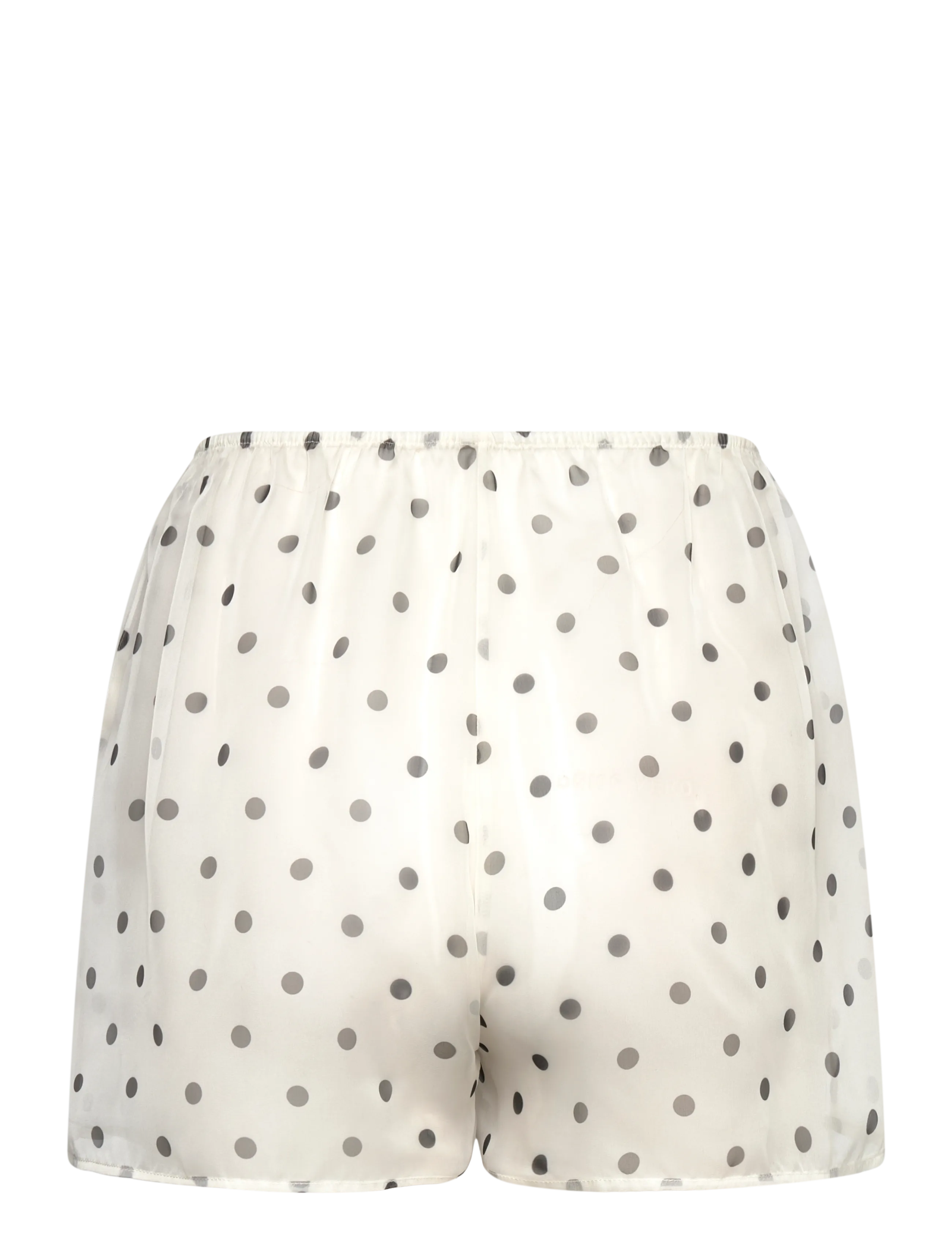 MSGM - PANTALONE/PANTS - barrelbyxor - ivory + black - 3