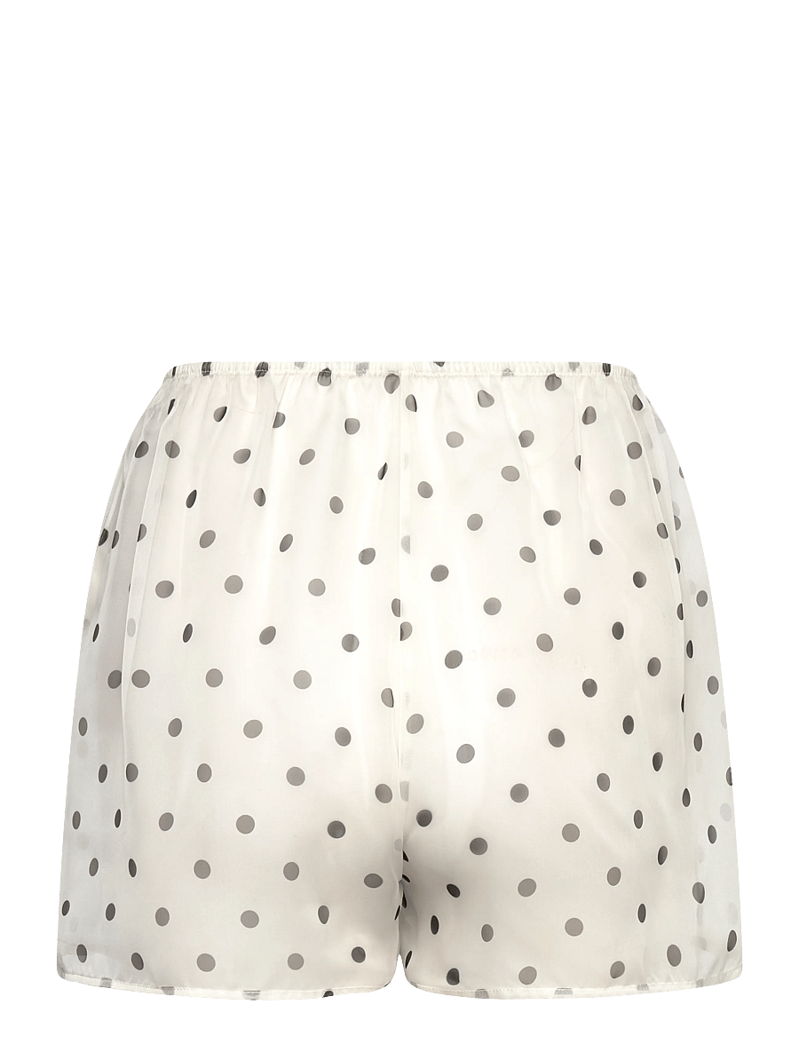 MSGM - PANTALONE/PANTS - tynnyrihousut - ivory + black - 3
