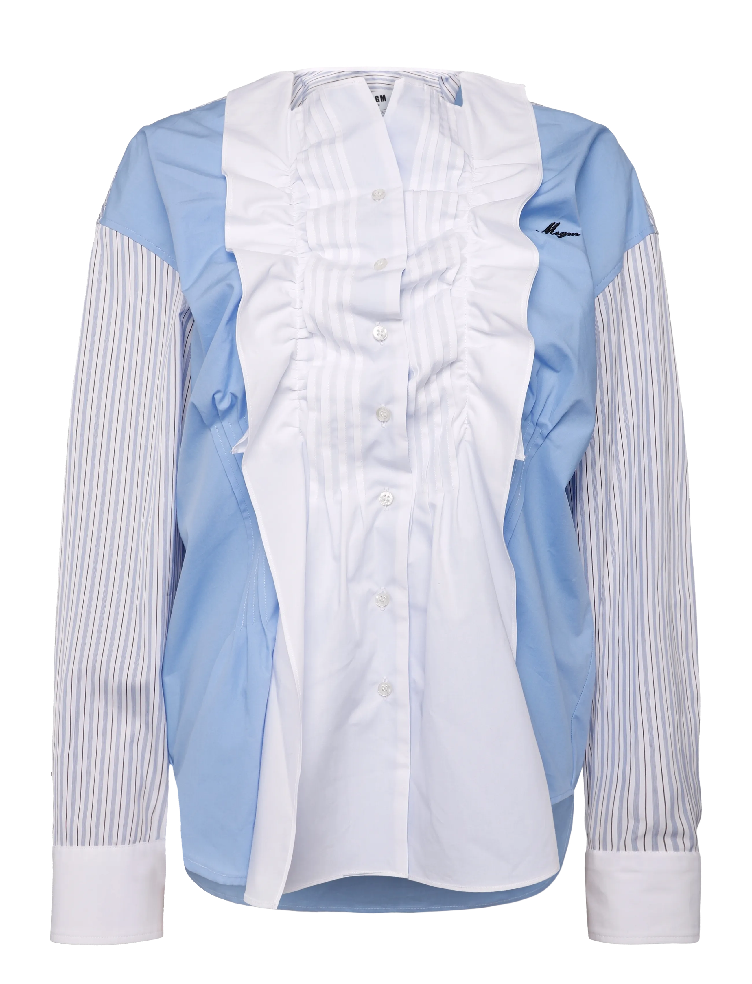 MSGM - CAMICIA/SHIRT - periwinkle blue - 1