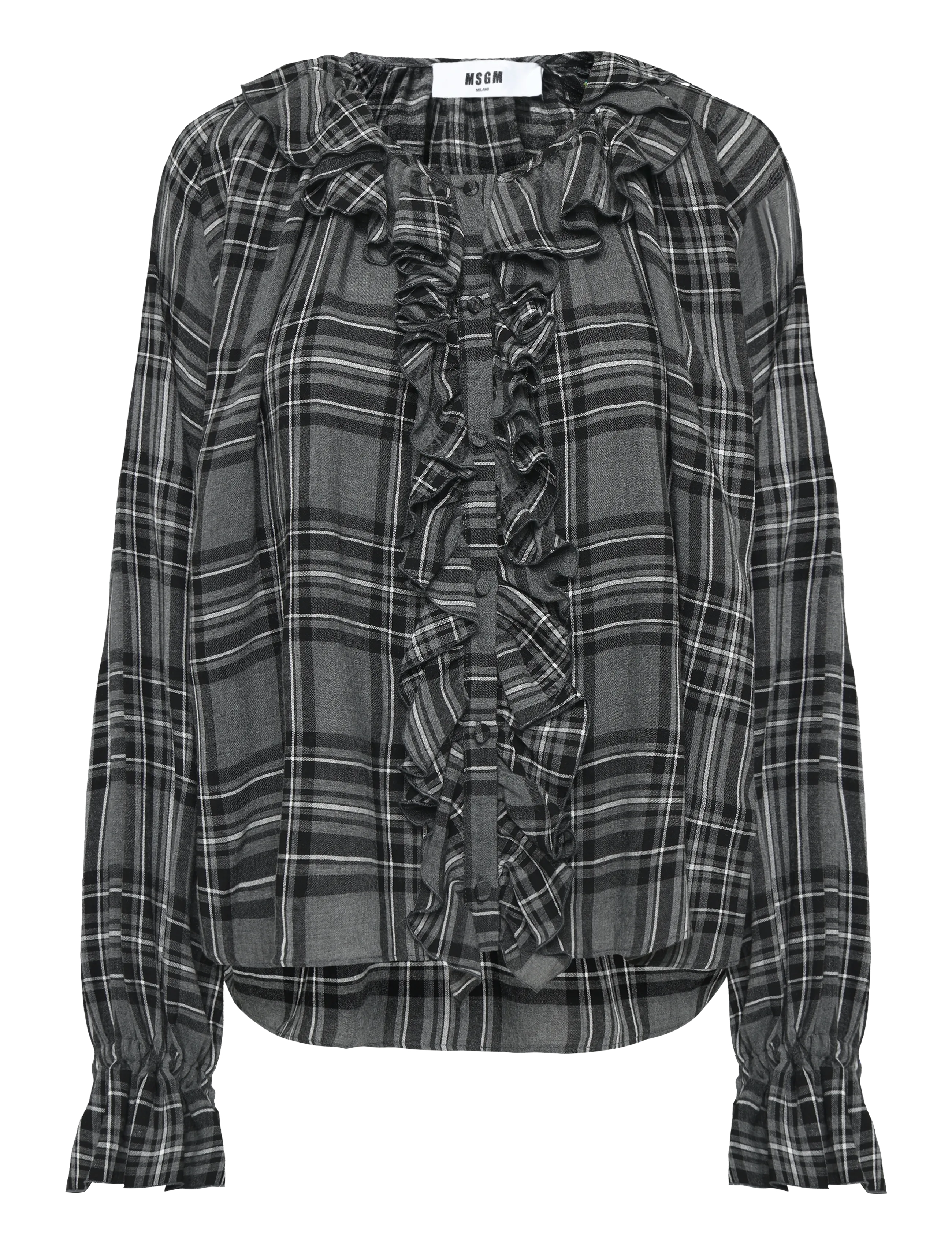 MSGM Camicia/Shirt Grau - 40 - Damen